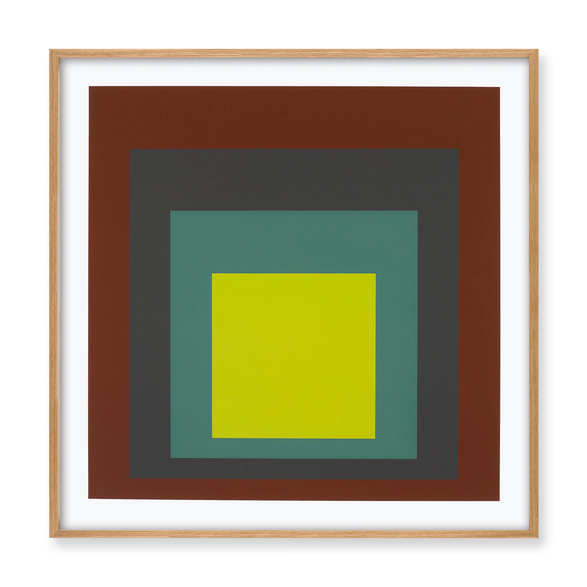Josef Albers I-S k Framed Poster