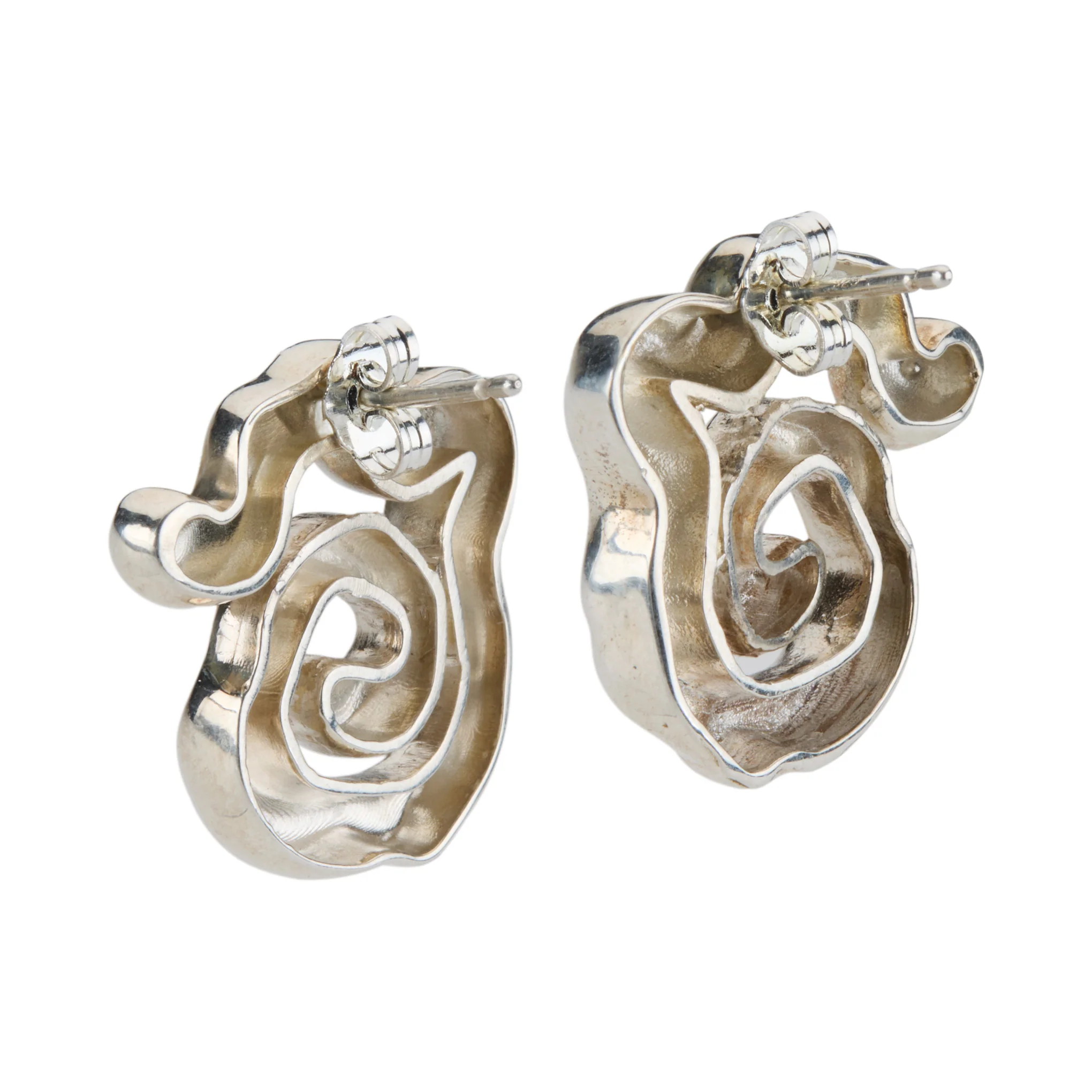 Julie Thévenot Eterna Sterling Silver-Plated Earrings - Image 3