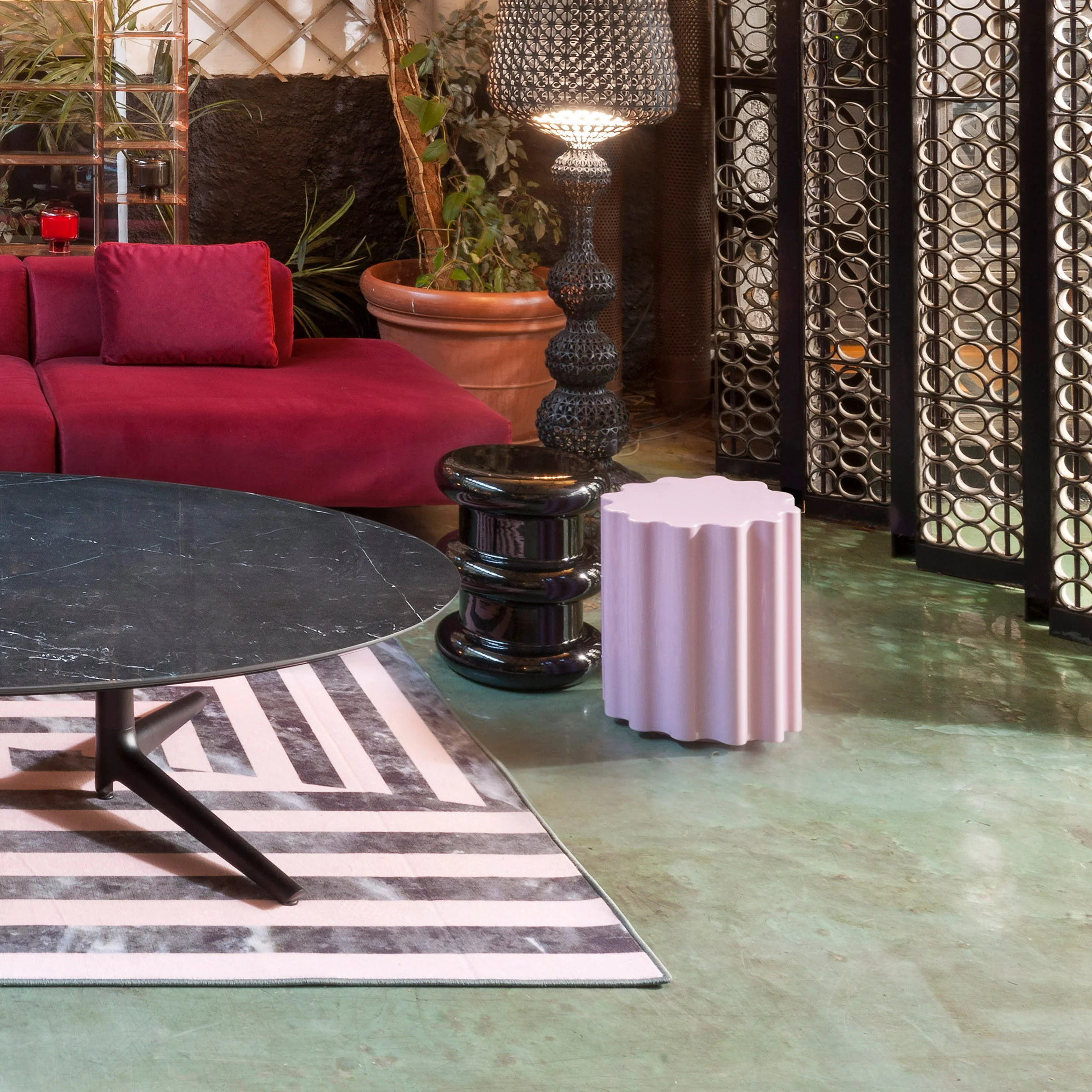 Kartell Colonna Side Table - Red - Image 10
