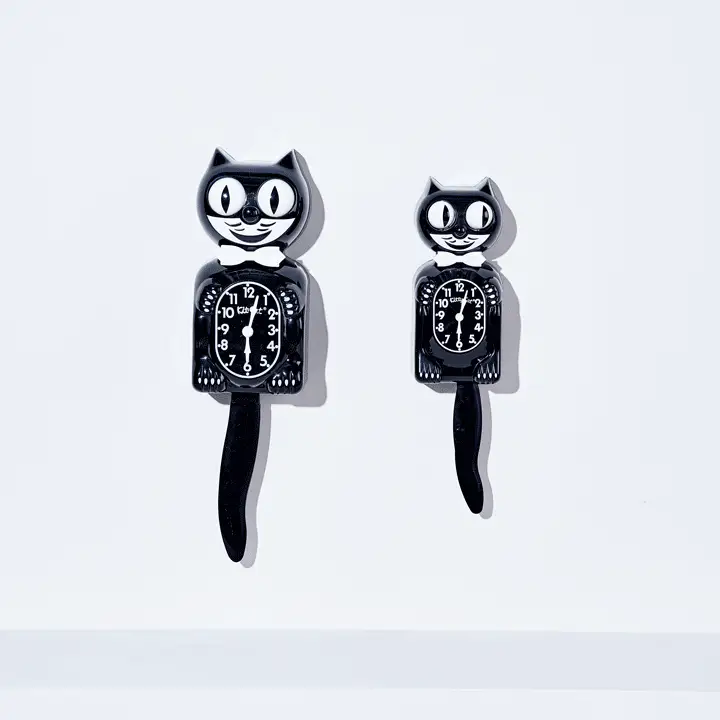 Kit-Cat Clock - Black - Image 3