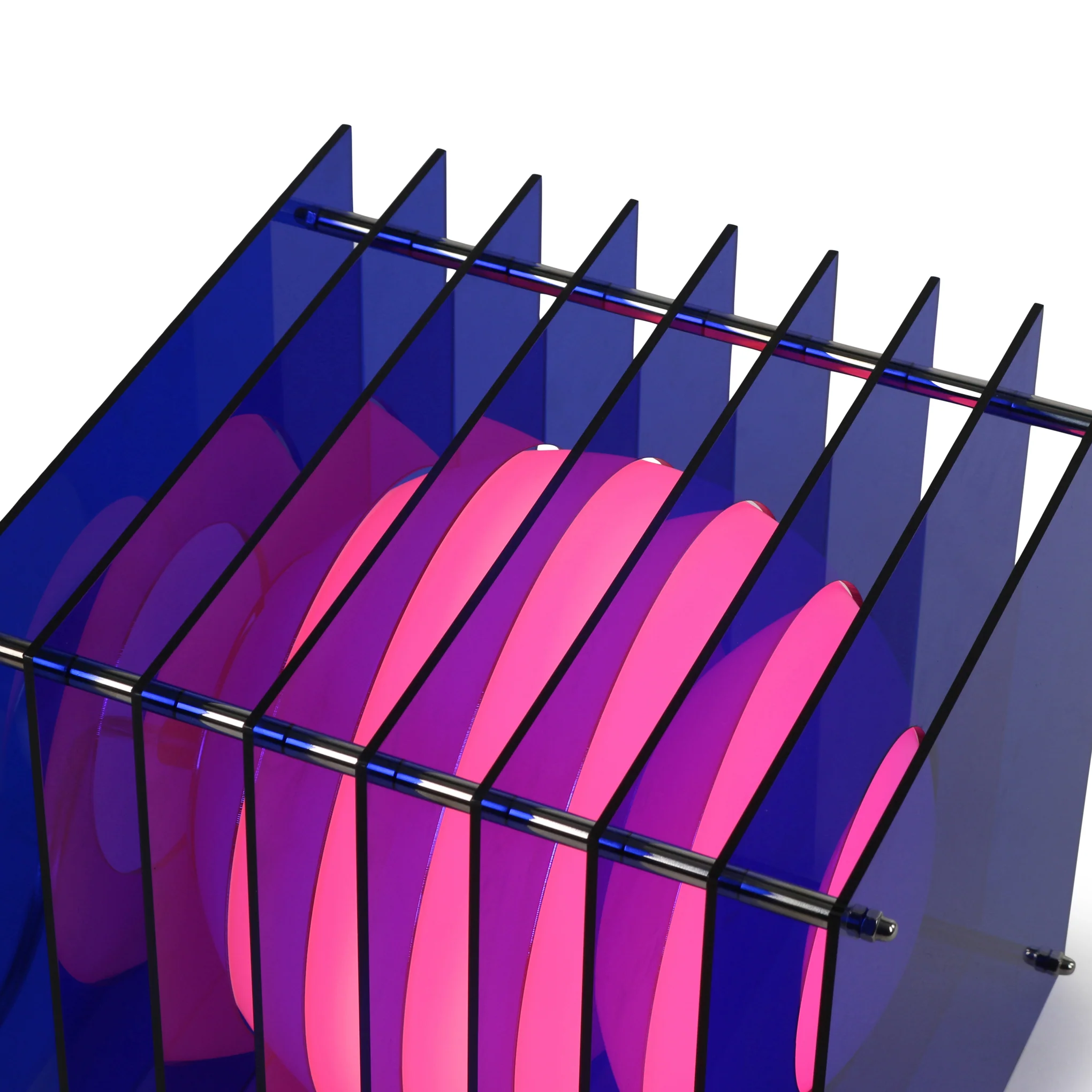 Lớp Layers Table Lamp - Blue/ Pink - Image 6