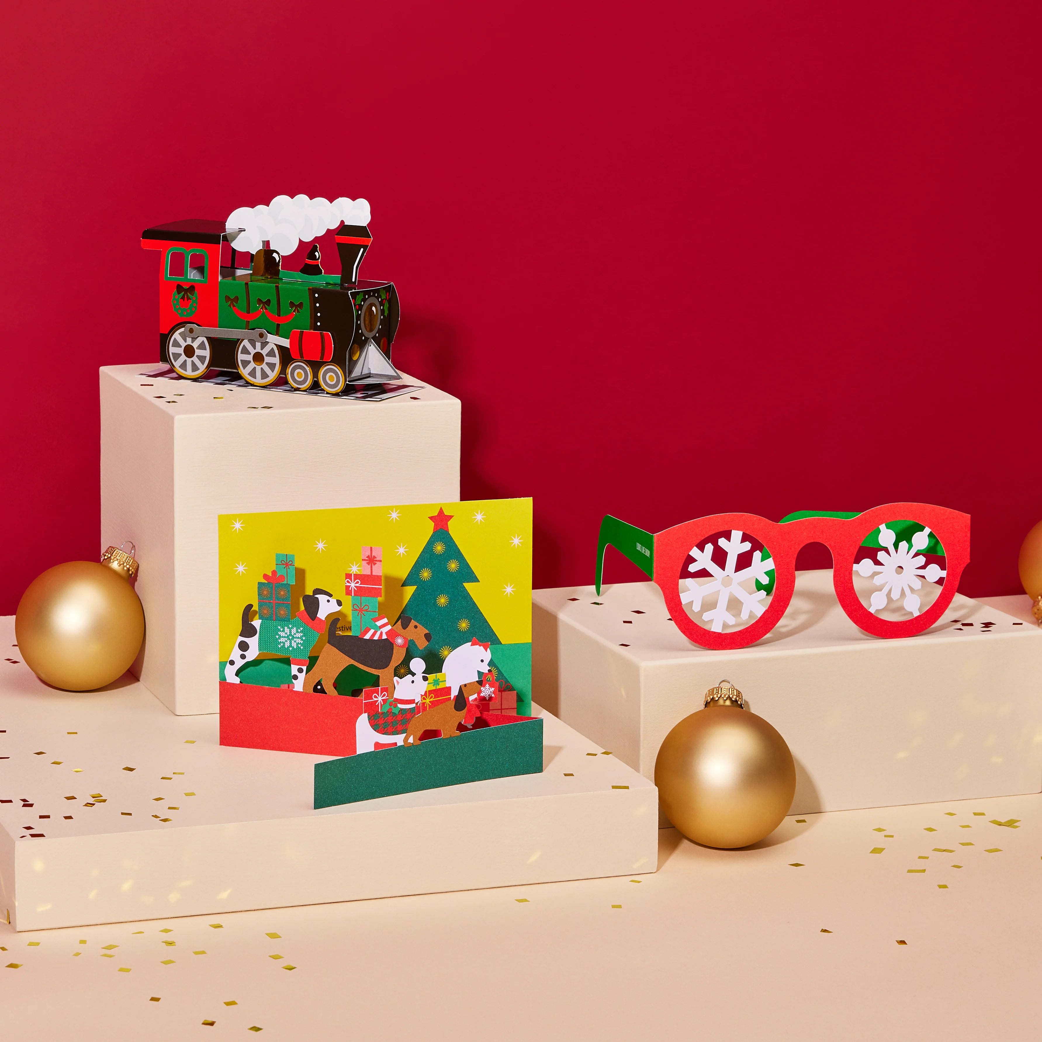 Looks Like Snow Holiday Pop-Up Cards - Set of 8 - Image 7