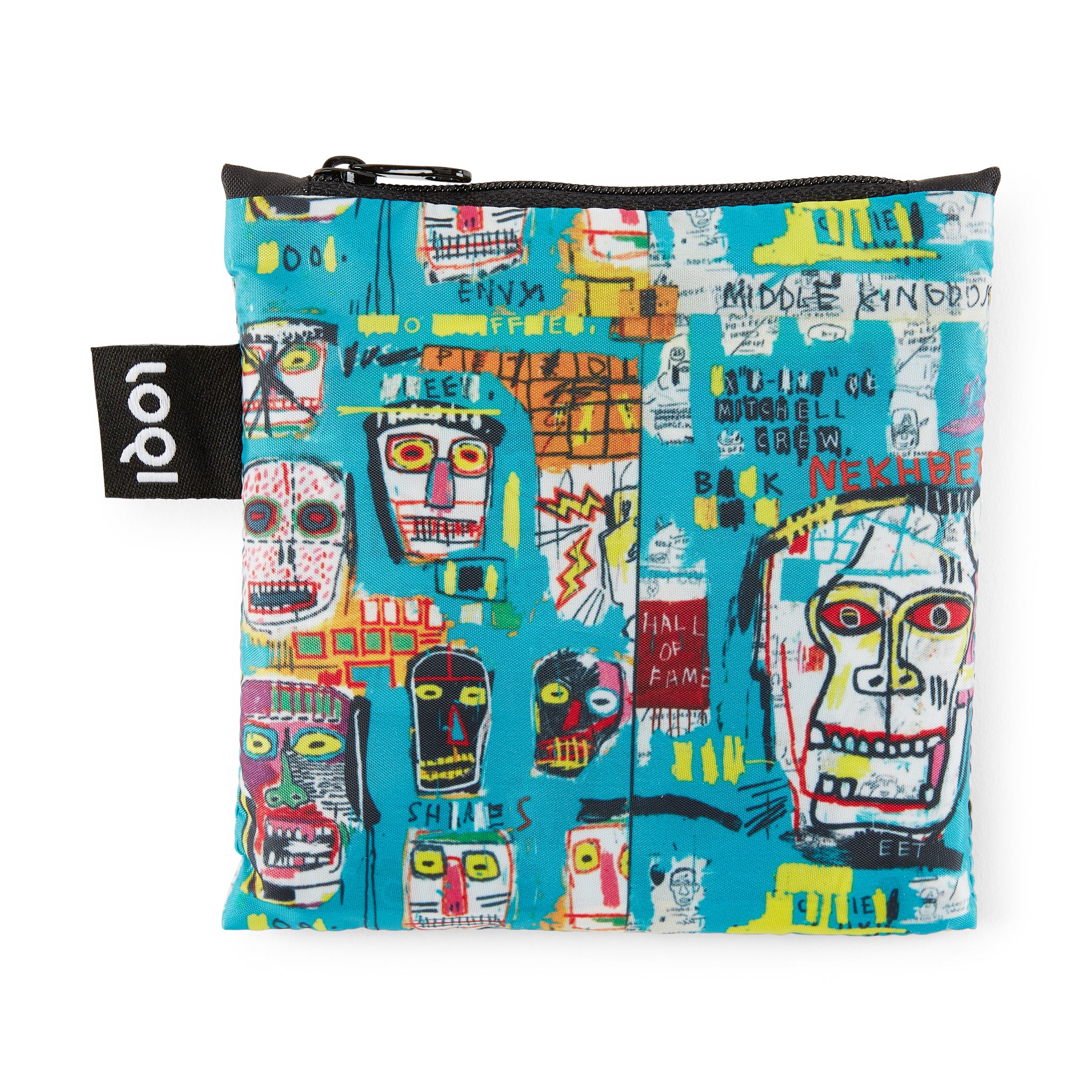 Loqi Recycled Polyester Artist Tote Bag - Basquiat - Image 5