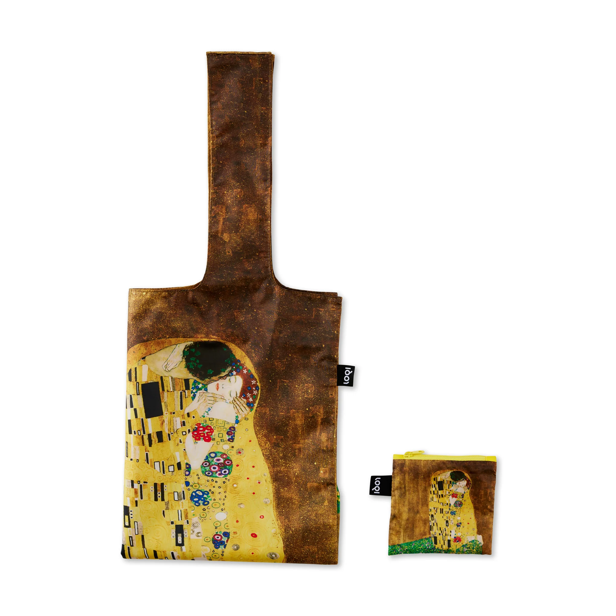 Loqi Recycled Polyester Artist Tote Bag - Gustav Klimt - Image 2