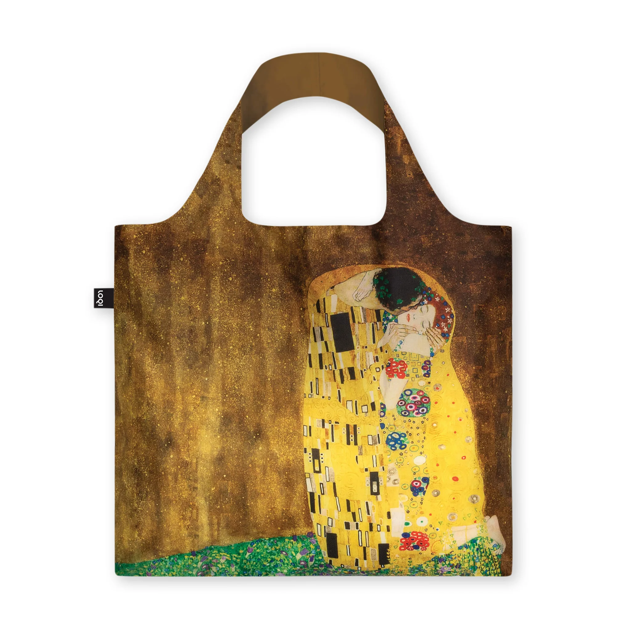 Loqi Recycled Polyester Artist Tote Bag - Gustav Klimt - Image 3