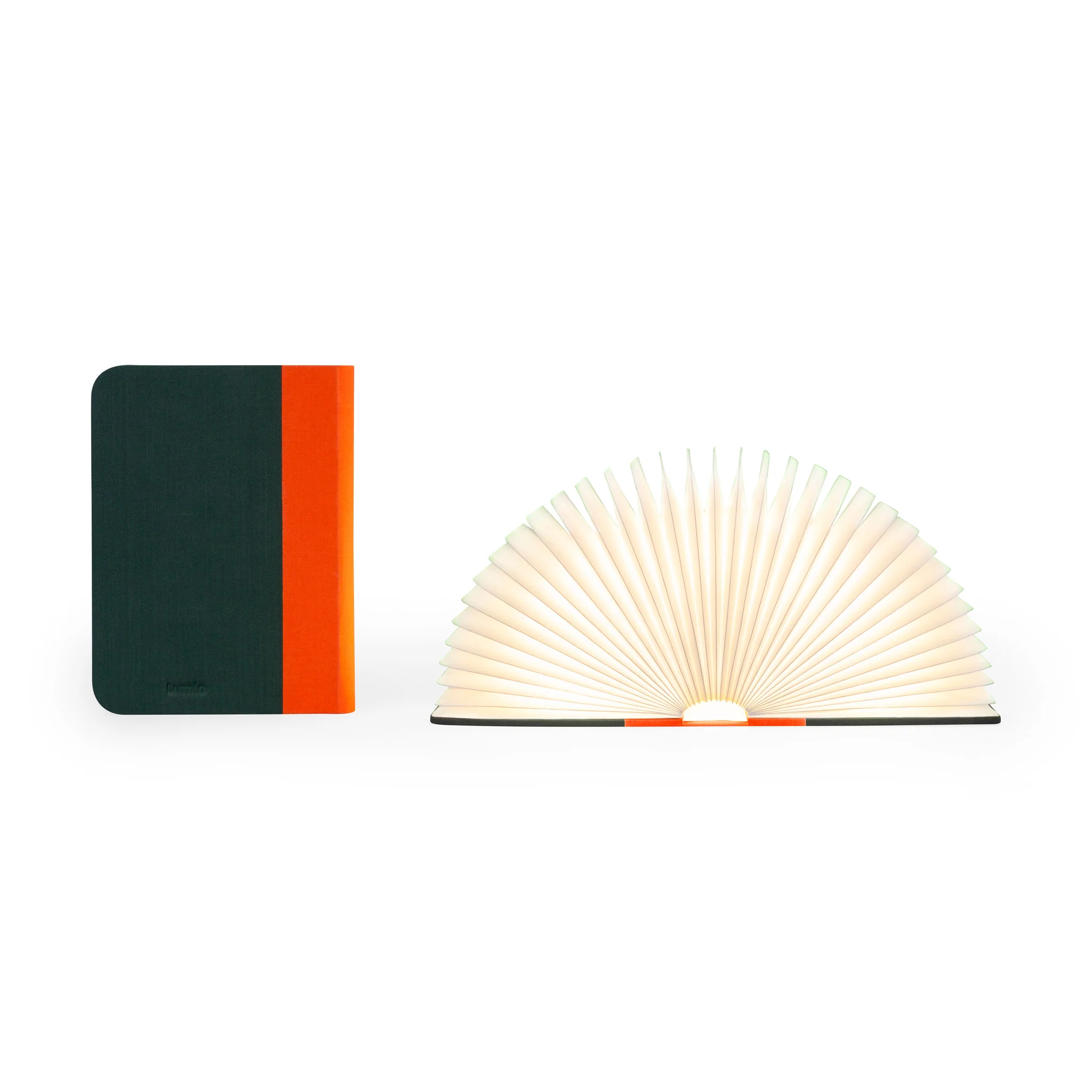 Lumio Book Lamp - Orange/ Green - Image 3