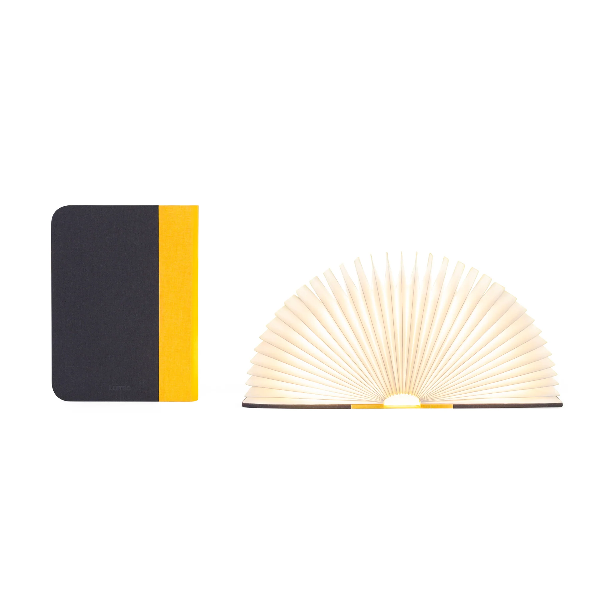Lumio Book Lamp - Yellow/ Gray - Image 2