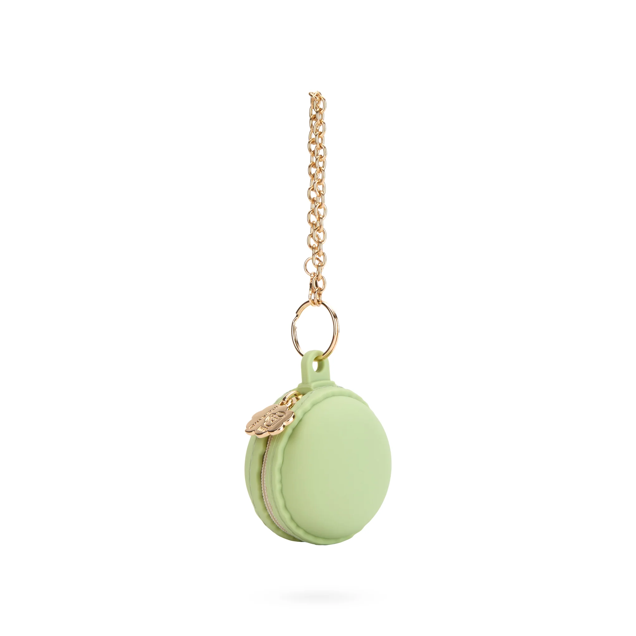 Macaron Pouch Bag Charm - Pistachio