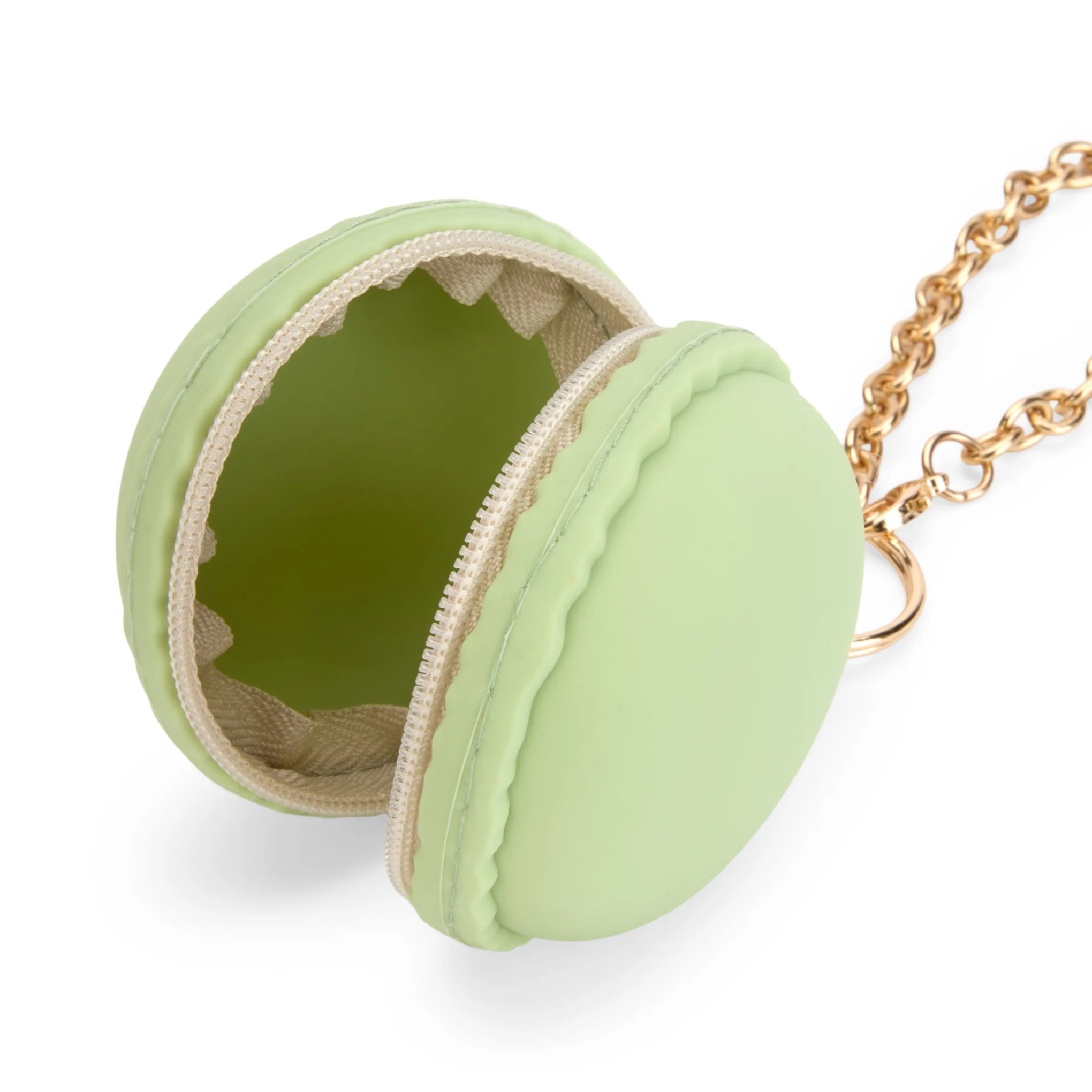 Macaron Pouch Bag Charm - Pistachio - Image 3
