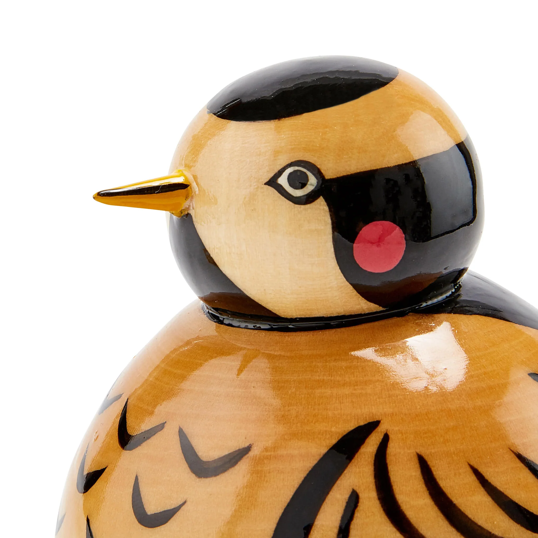 Mama Bird with Four Babies Nesting Doll - Image 4