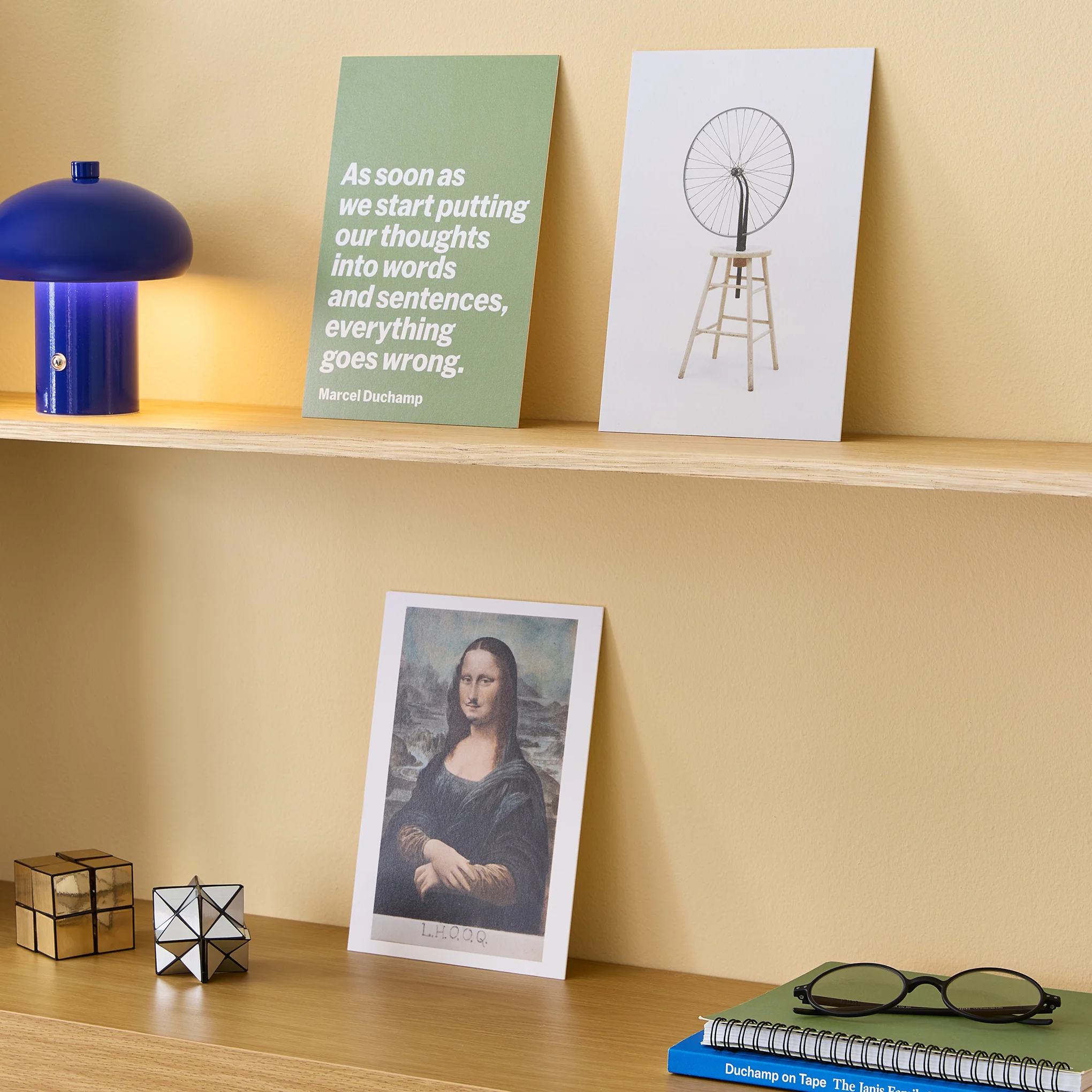 Marcel Duchamp Quote Mantlepiece Card - Image 4