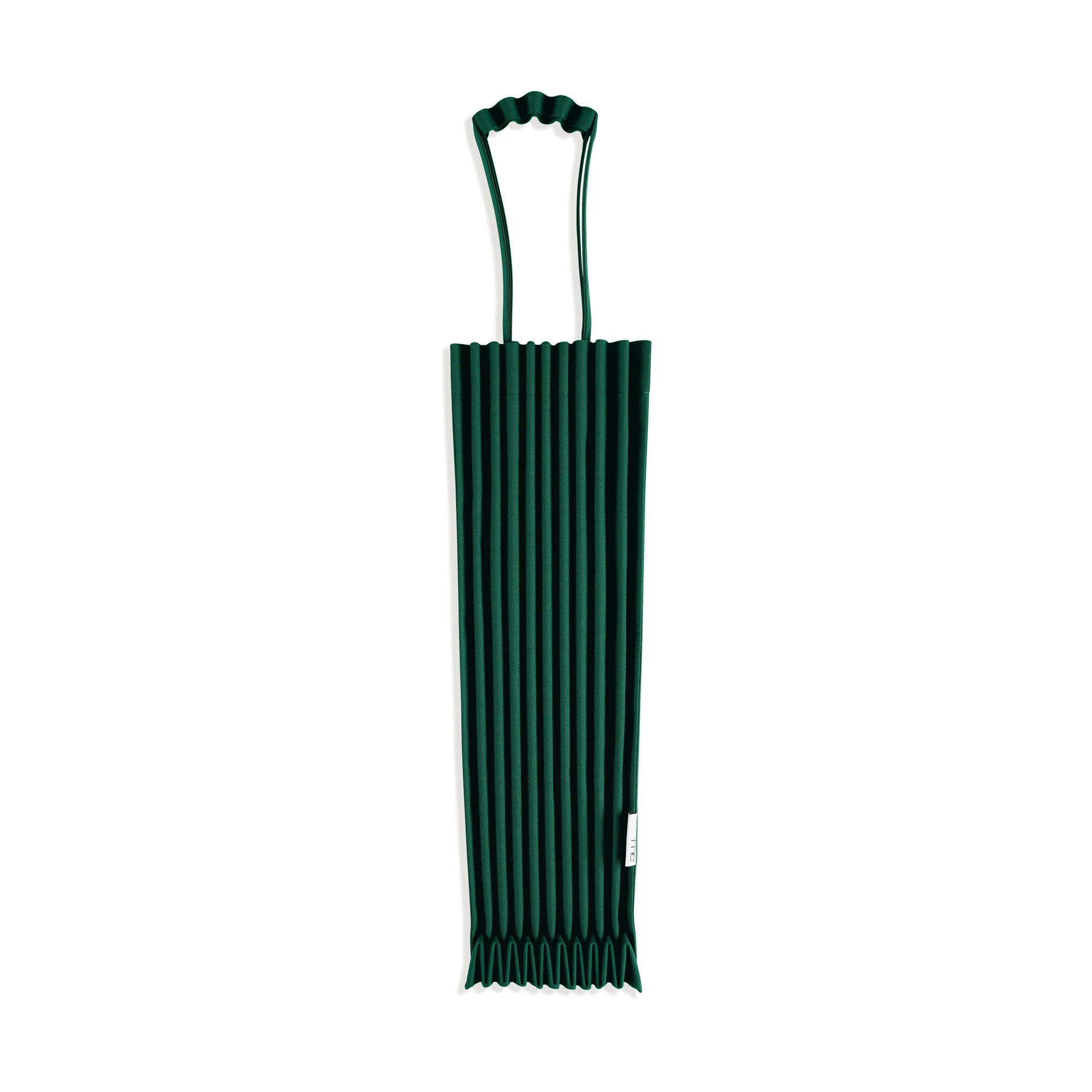me ISSEY MIYAKE Recycled Polyester Trunk Pleats Bag - Dark Green