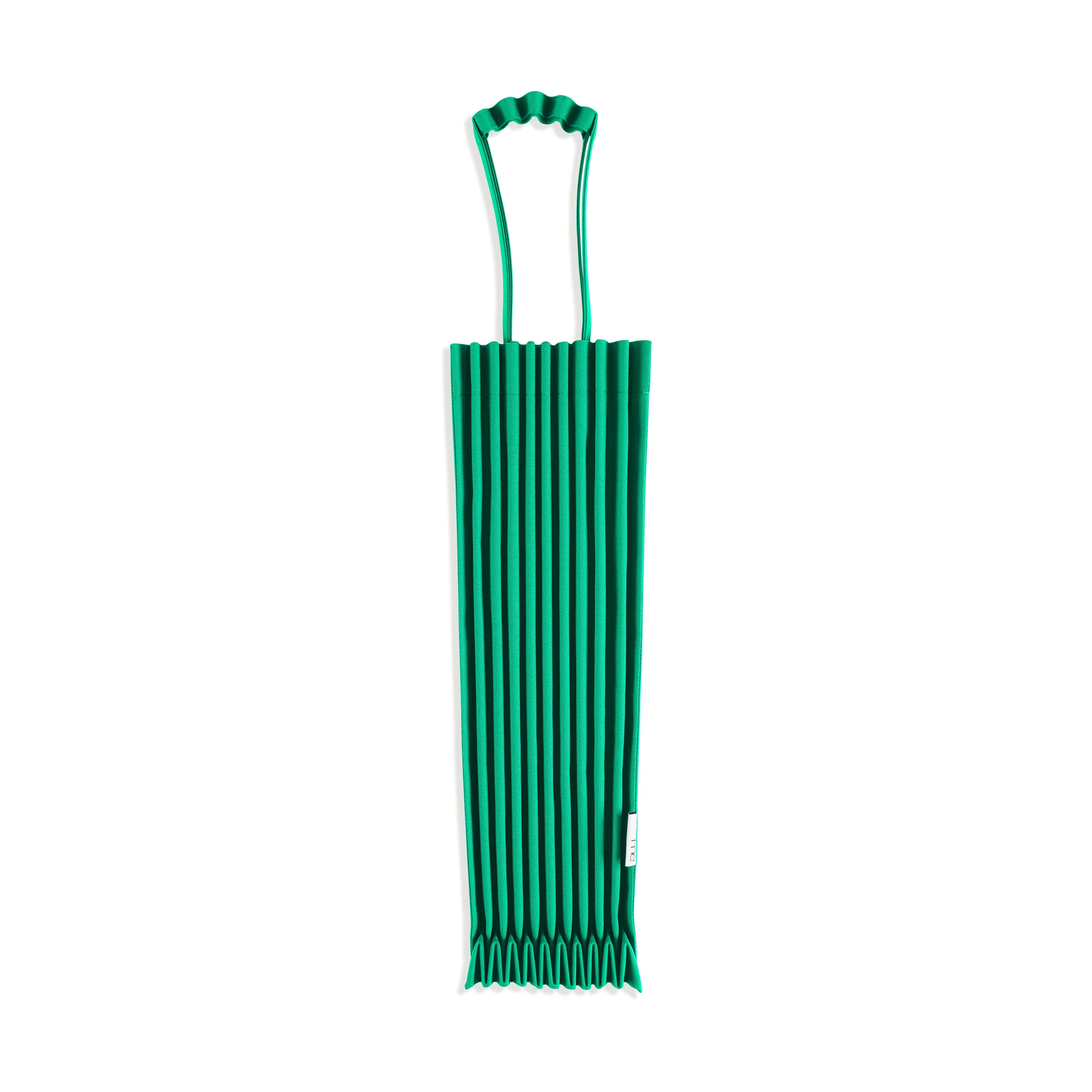 me ISSEY MIYAKE Recycled Polyester Trunk Pleats Bag - Emerald Green