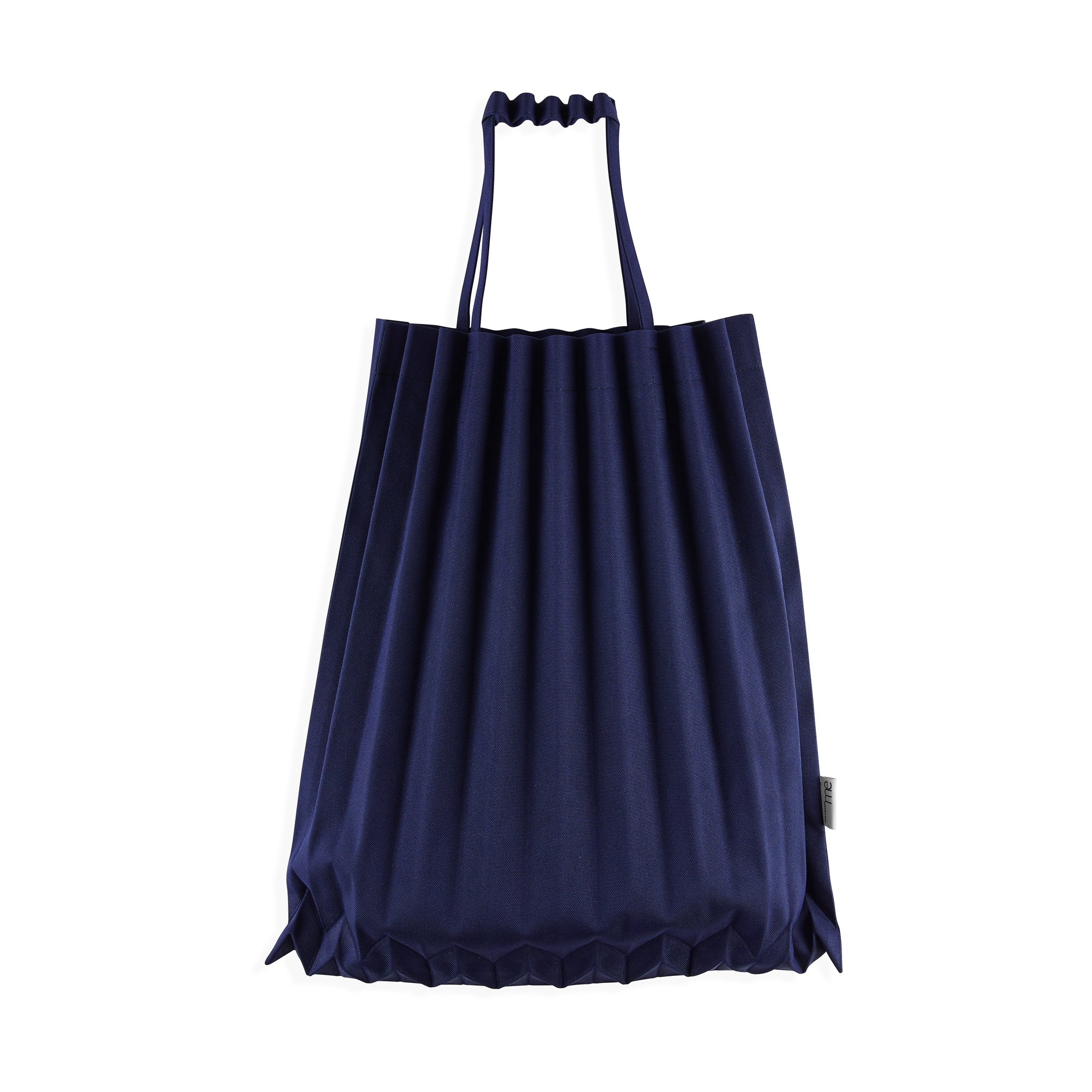 me ISSEY MIYAKE Recycled Polyester Trunk Pleats Bag - Navy - Image 2