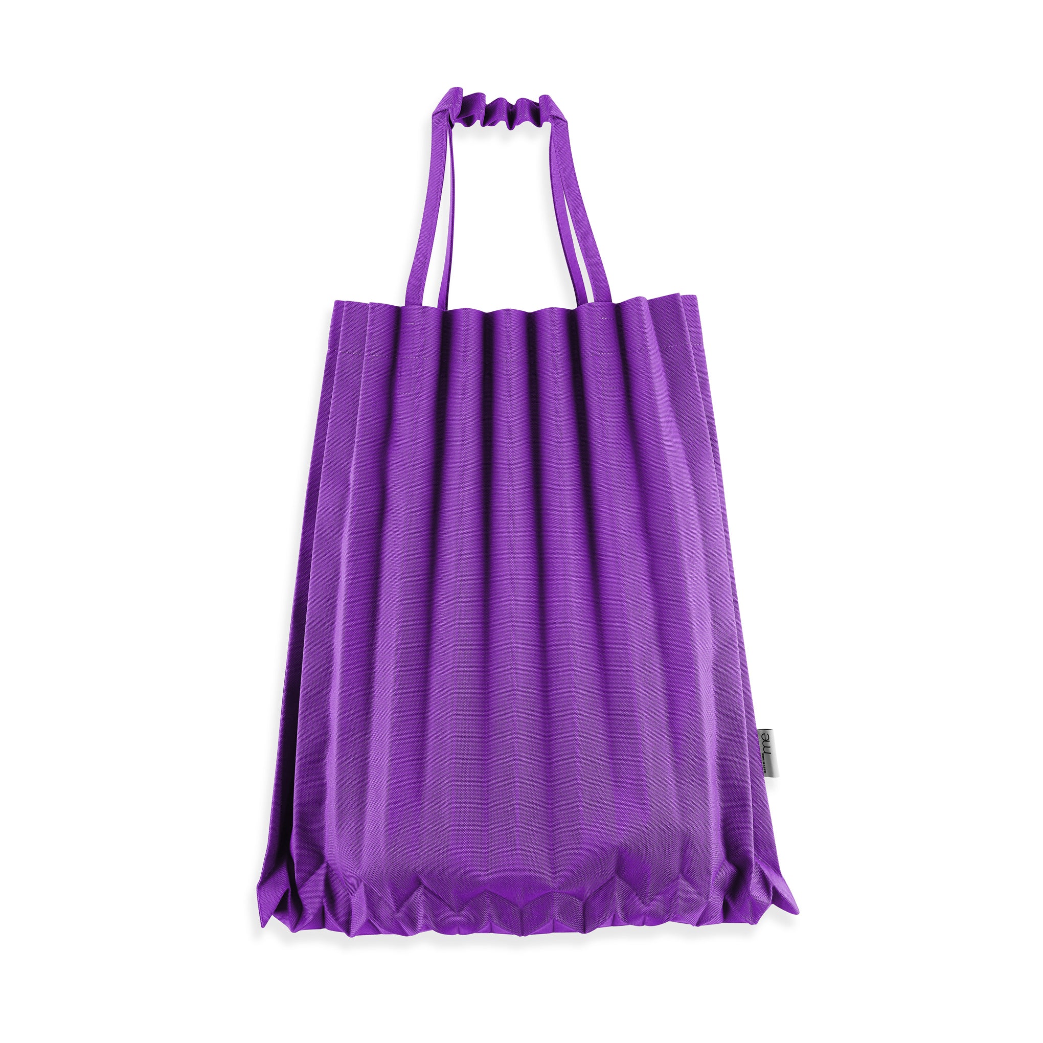 me ISSEY MIYAKE Recycled Polyester Trunk Pleats Bag - Purple - Image 2