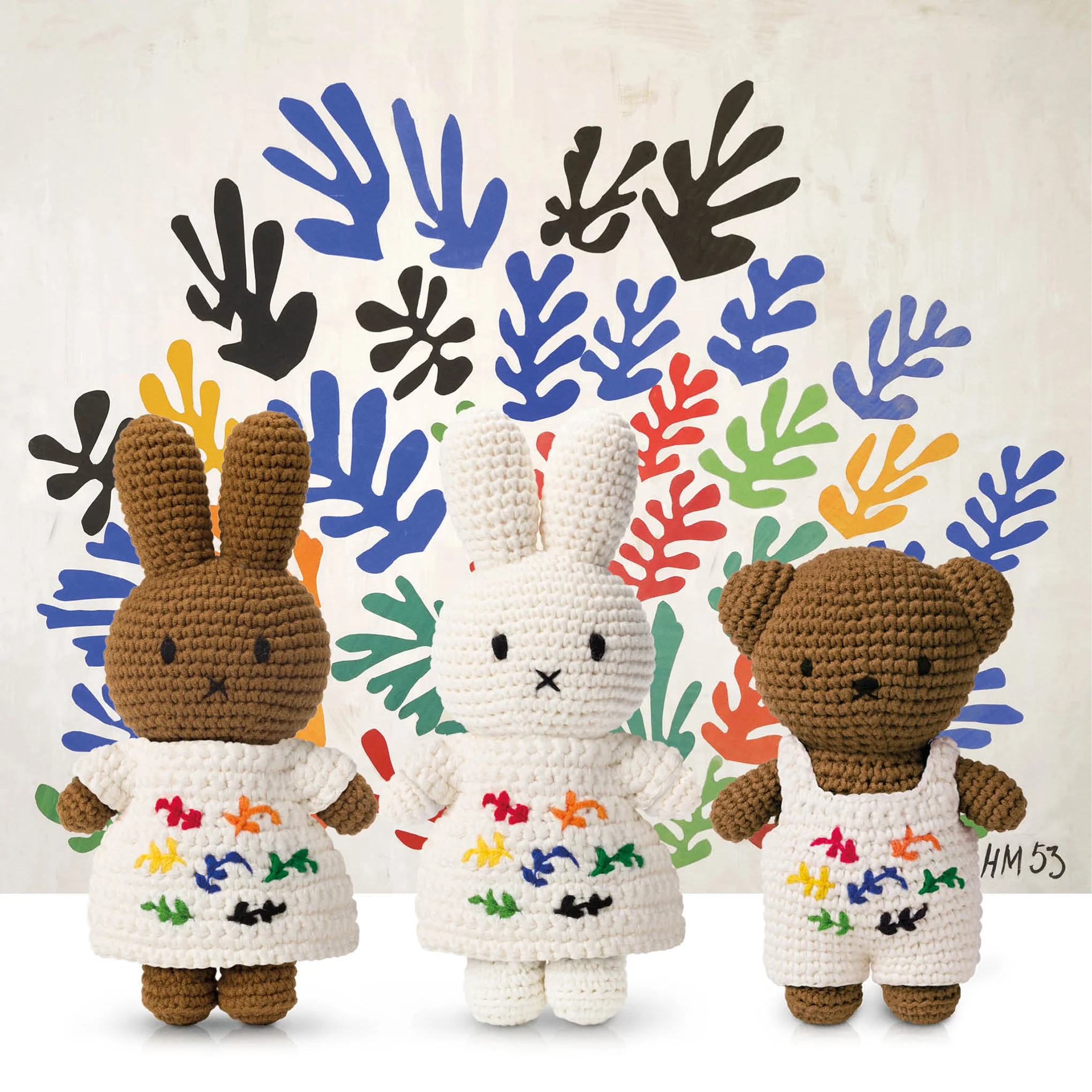 Miffy & Friends Crochet Henri Matisse Plush Toy - Melanie - Image 5