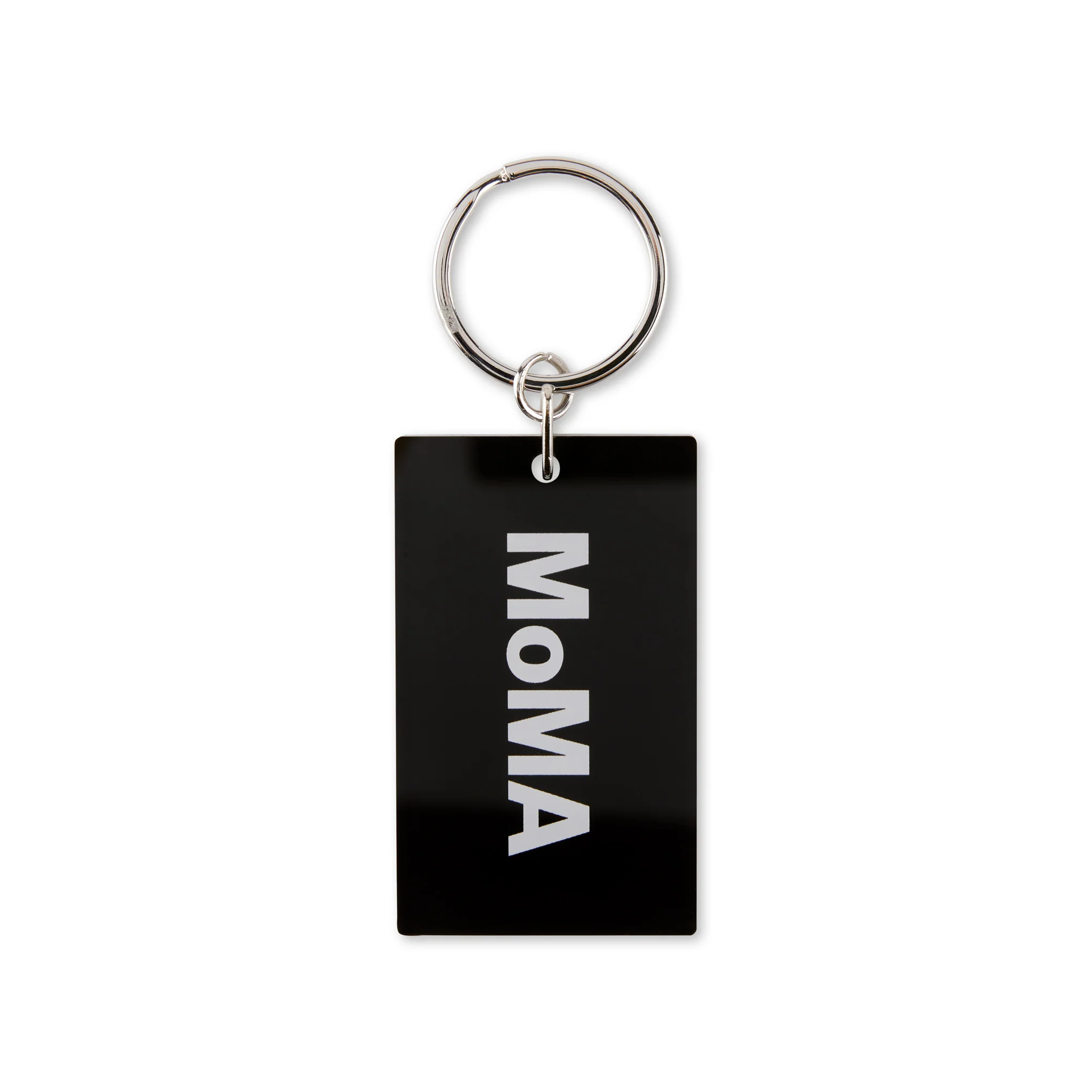 MoMA Acrylic Address Keyring - Black