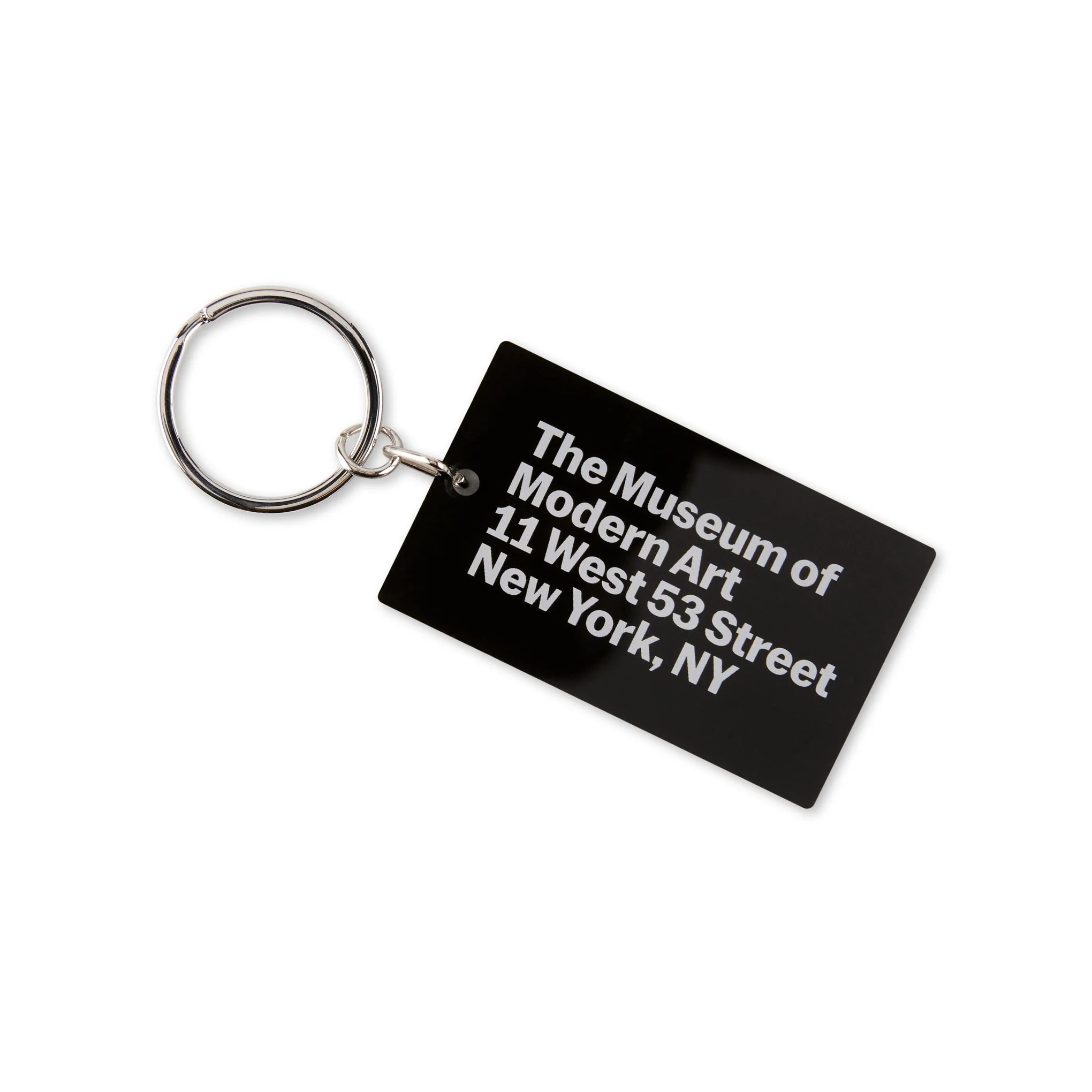 MoMA Acrylic Address Keyring - Black - Image 3