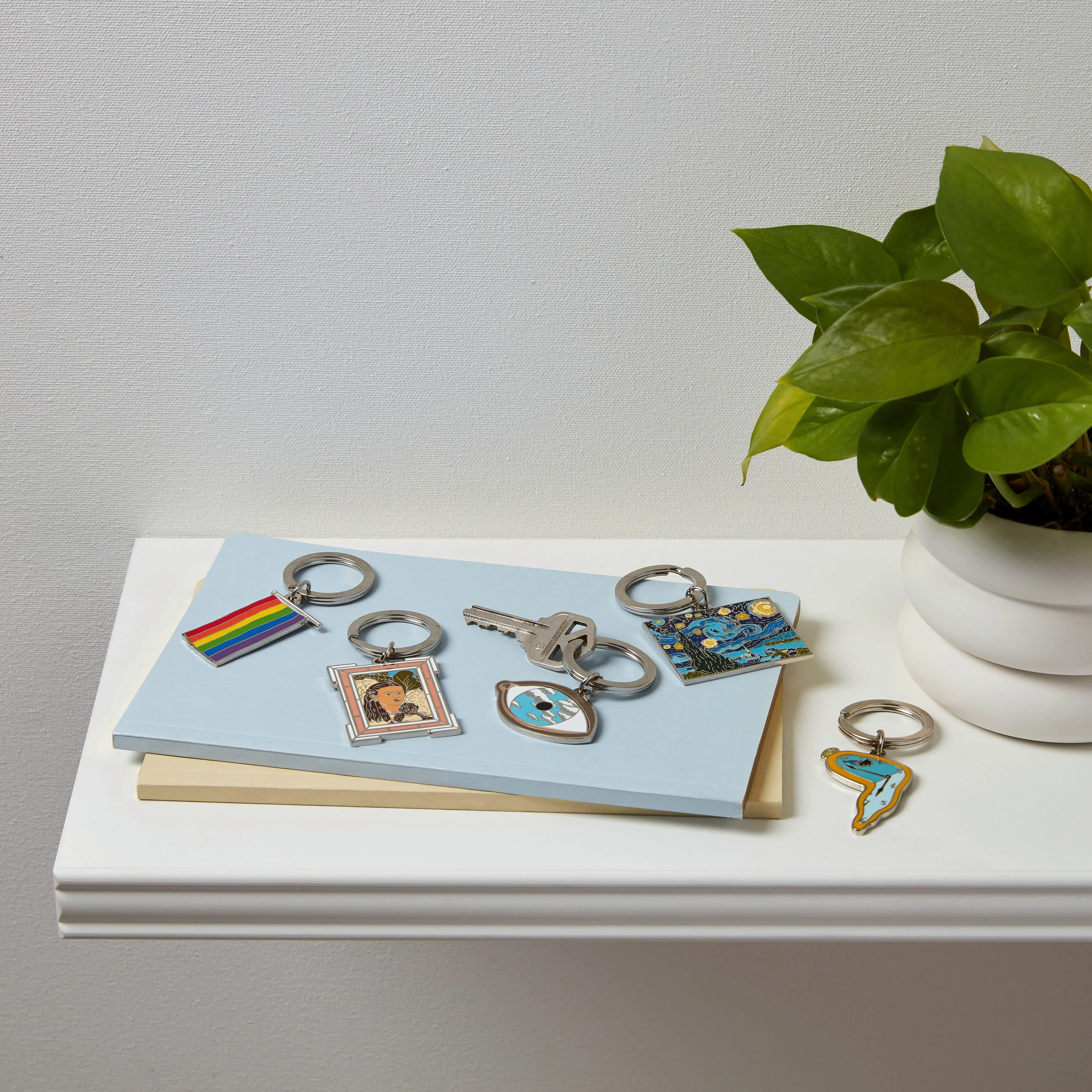 MoMA Artist Enamel Keyrings - Dali - Image 2