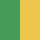 MoMA Baggu Heavyweight Canvas Tote - Green/ Yellow - Image 8