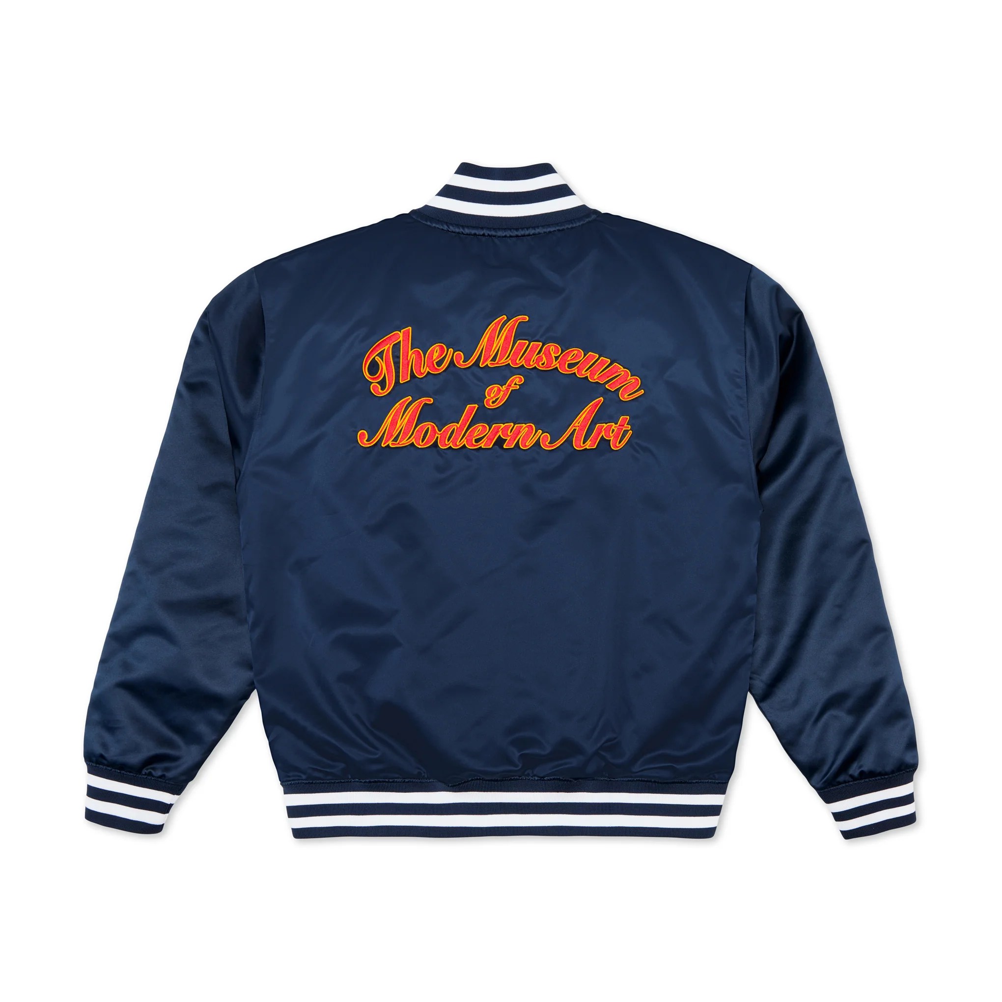 MoMA Champion Satin Bomber Jacket - Image 2