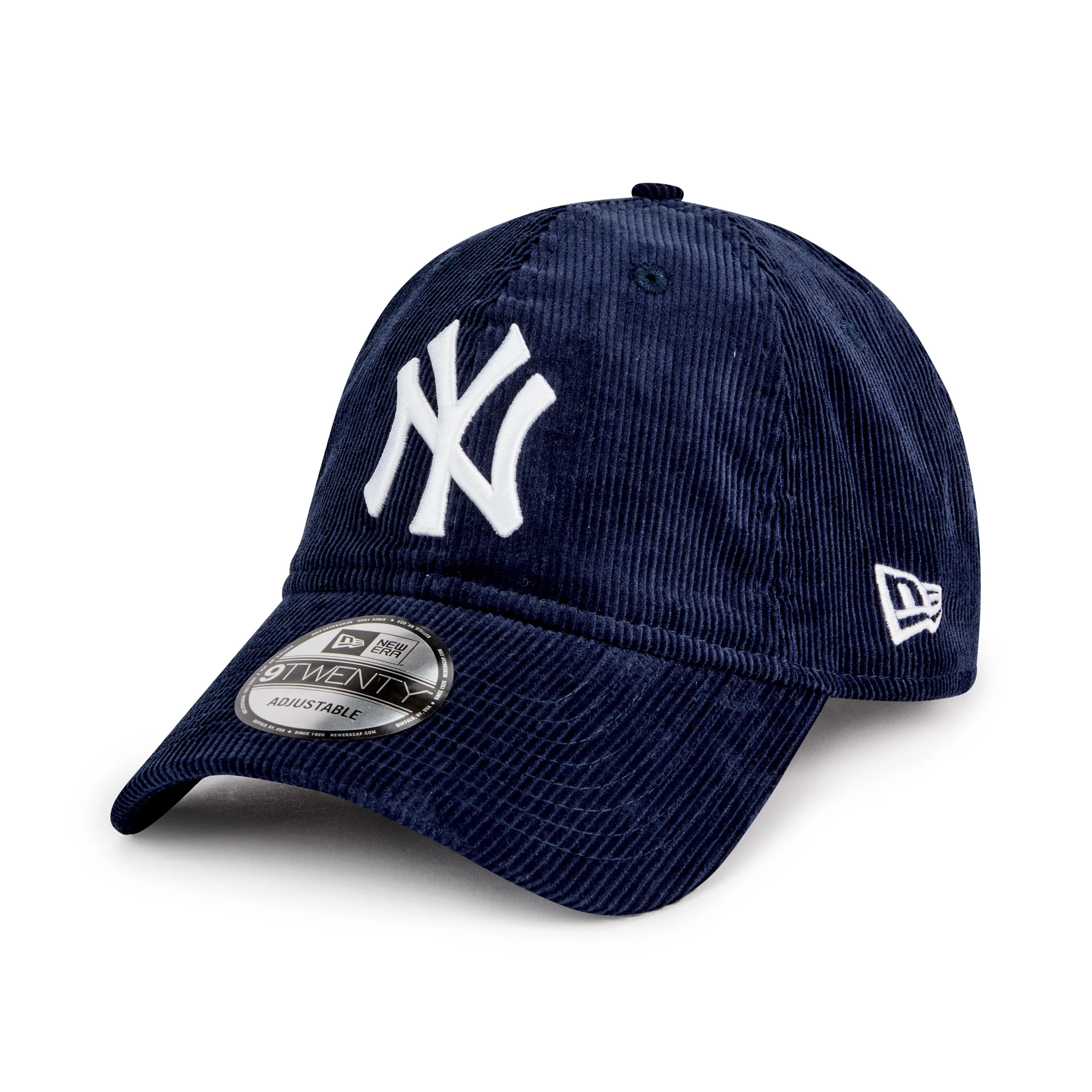MoMA NY Yankees 9TWENTY Corduroy Adjustable Baseball Cap - Navy - Image 2