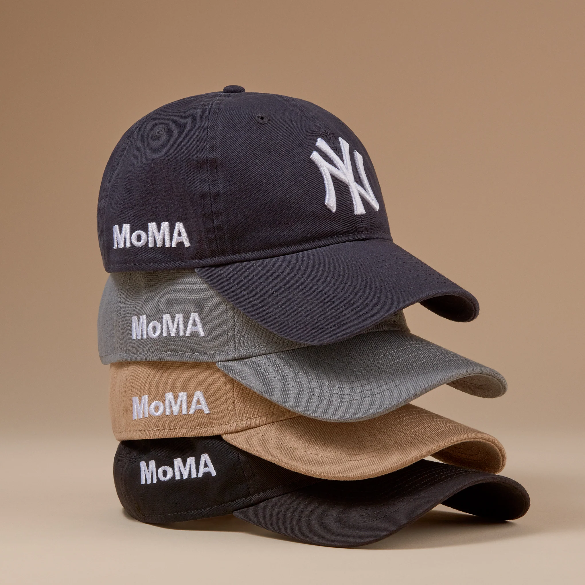 MoMA NY Yankees Adjustable Baseball Cap - Black - Image 2