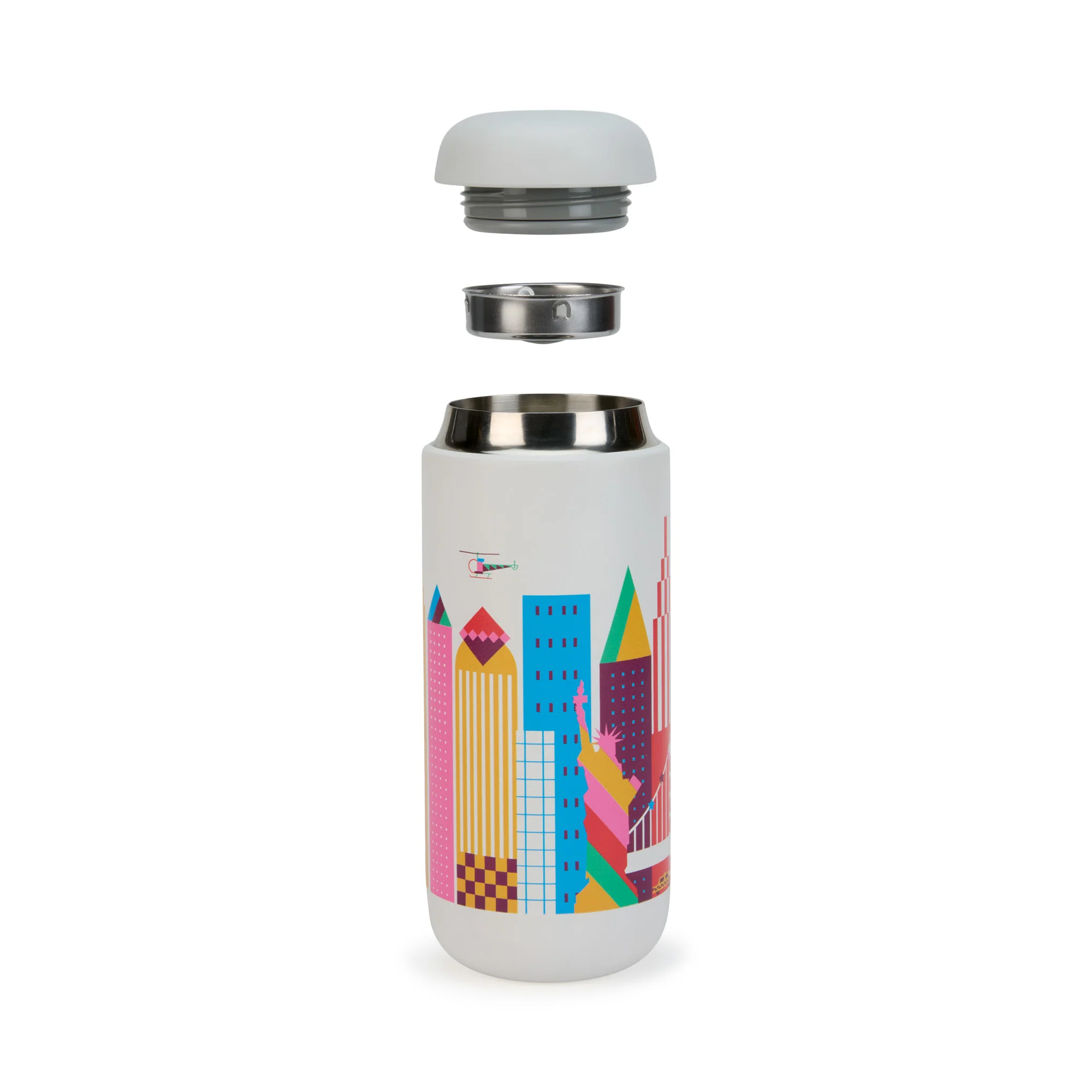 MoMA Pattern Skyline Insulated Travel Mug - Image 4