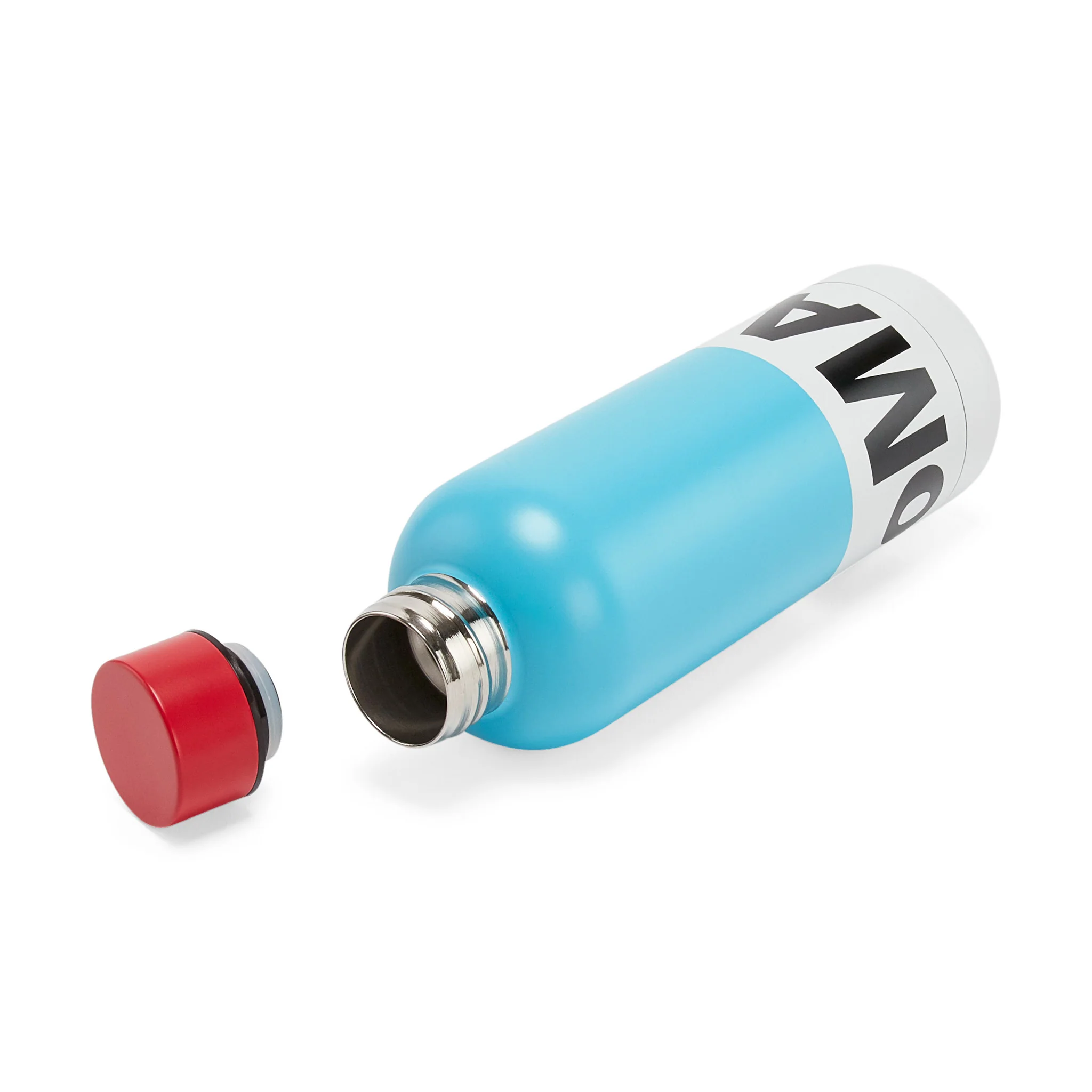 MoMA Logo Water Bottle - Blue/ Red - Image 3