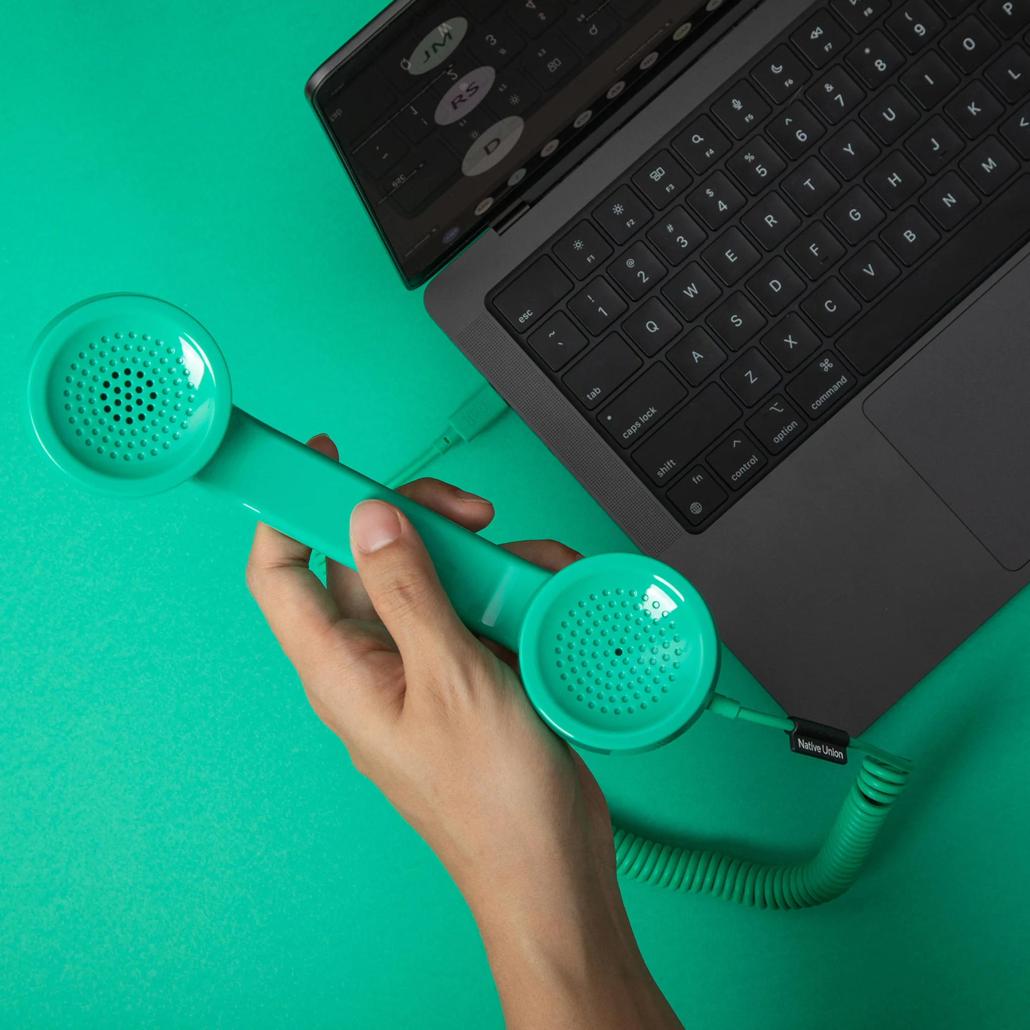 Native Union Retro Pop Phone for Smartphone - Pine - Image 2