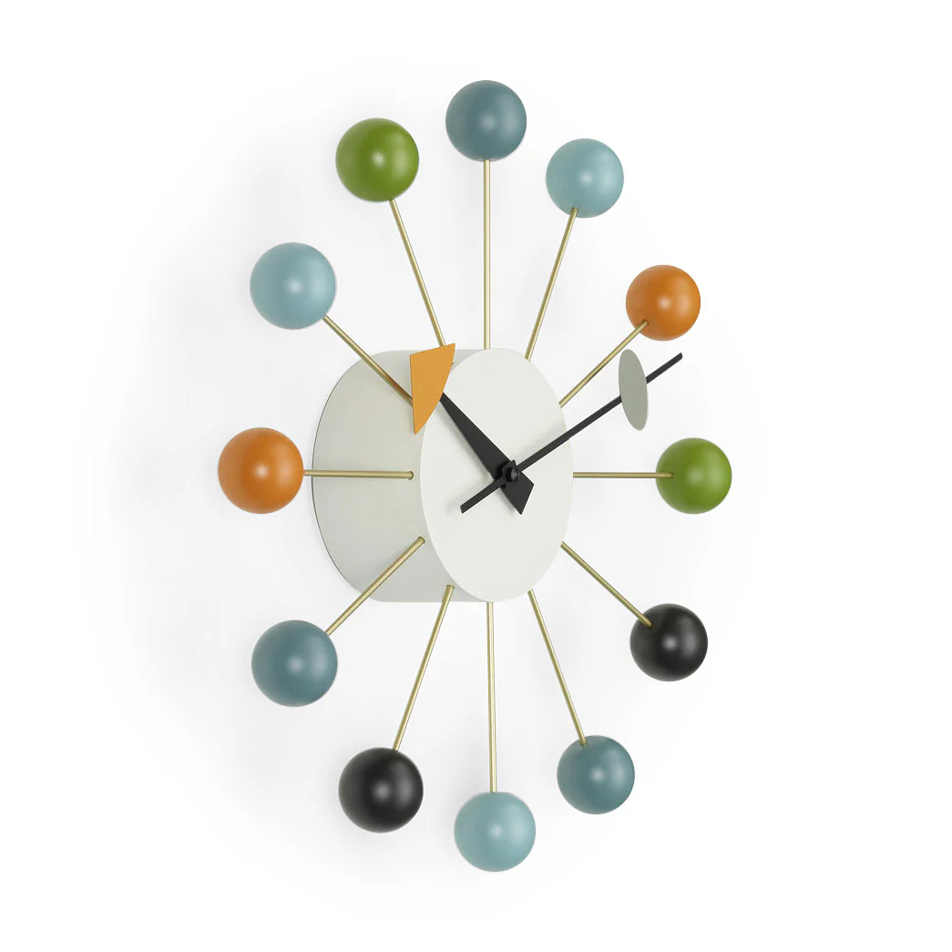 Nelson Wall Clock  Multicolor Ball - Image 3
