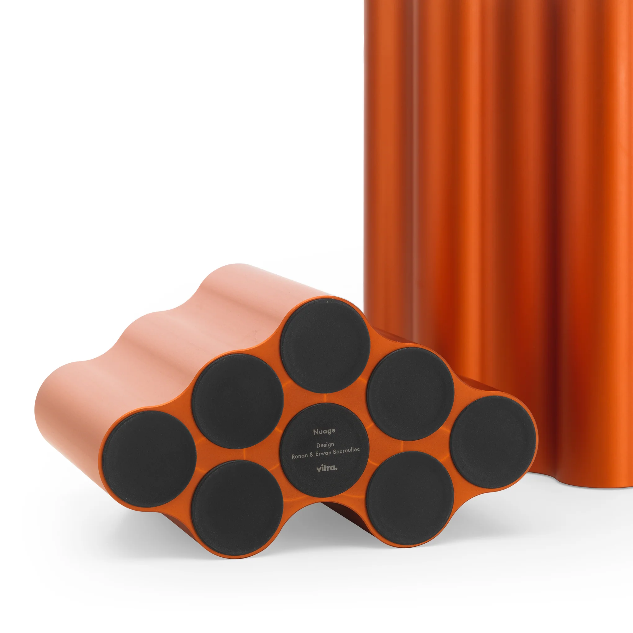 Ron and Erwan Bouroullec Nuage Vase by Vitra - Burnt Orange - Image 4