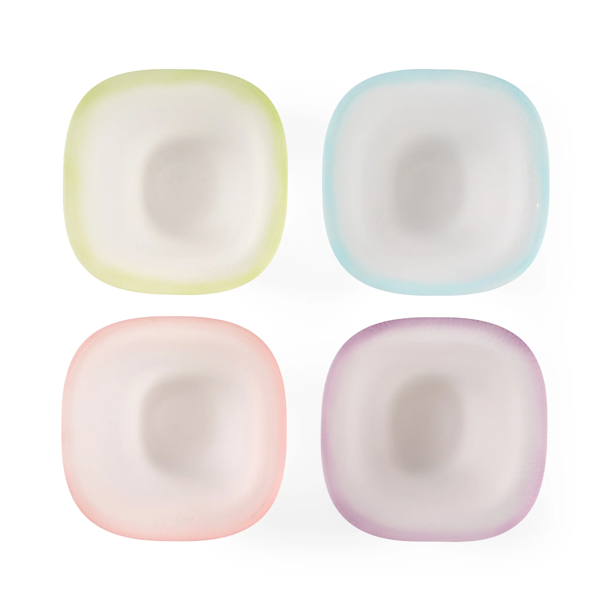 Nubi Glass Dinnerware - Set of 4 - Small Bowl Set of 4 - Image 3