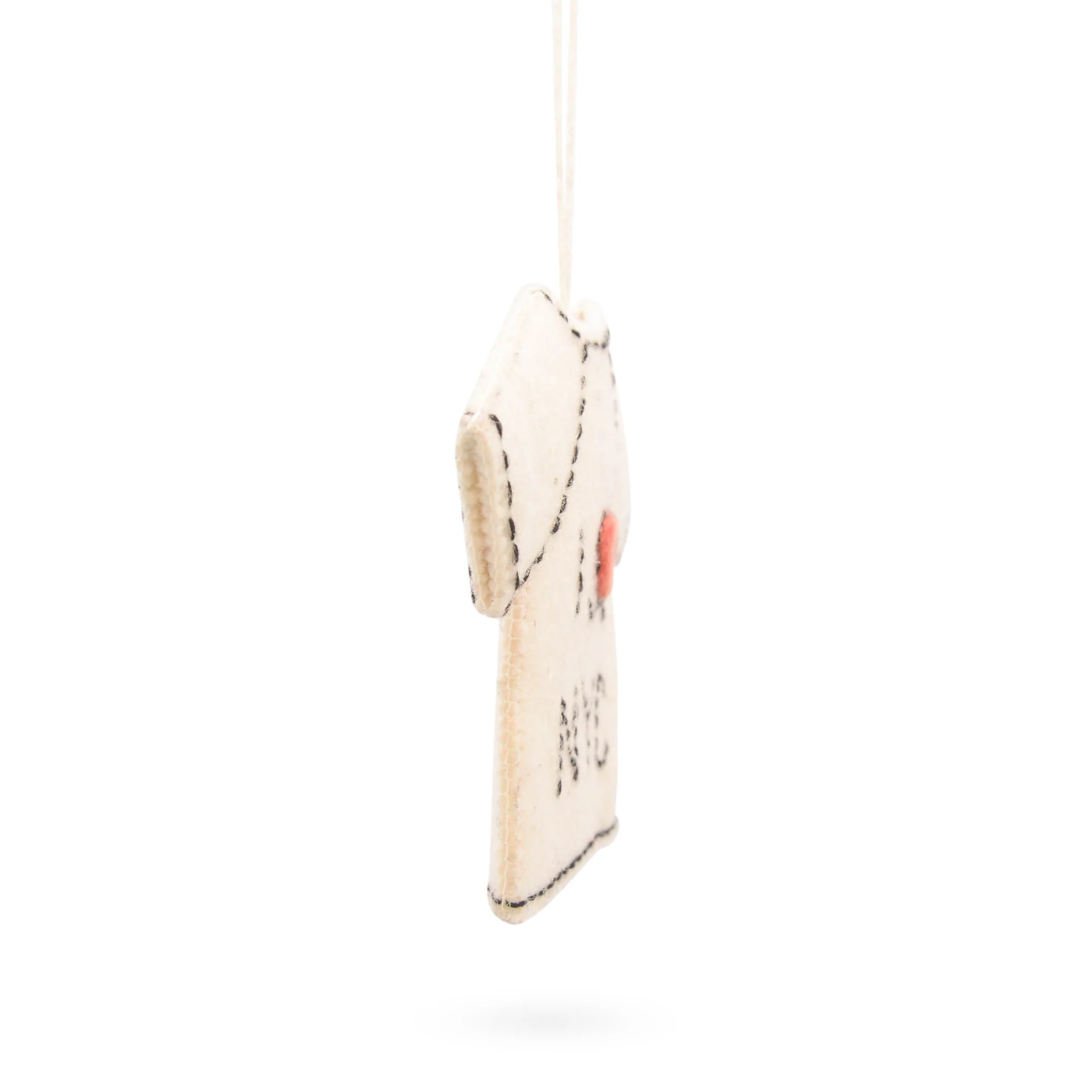 NYC Felt Ornament - I Heart NY Tee - Image 4