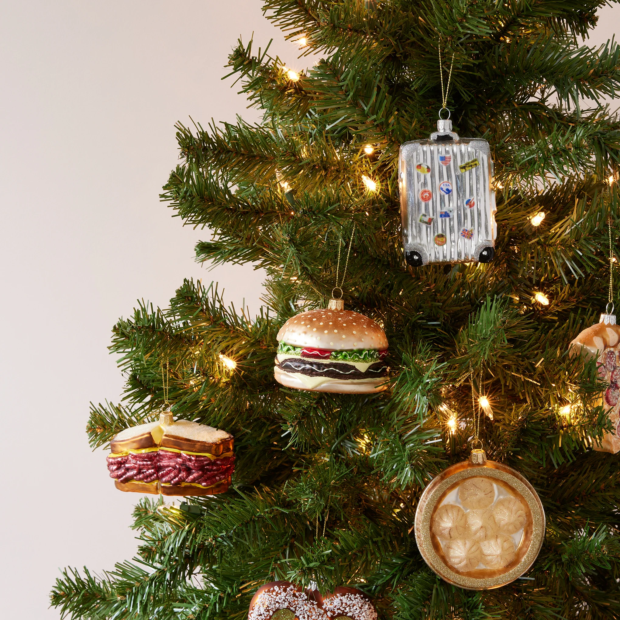 NYC Glass Holiday Ornament - Soup Dumplings - Image 2