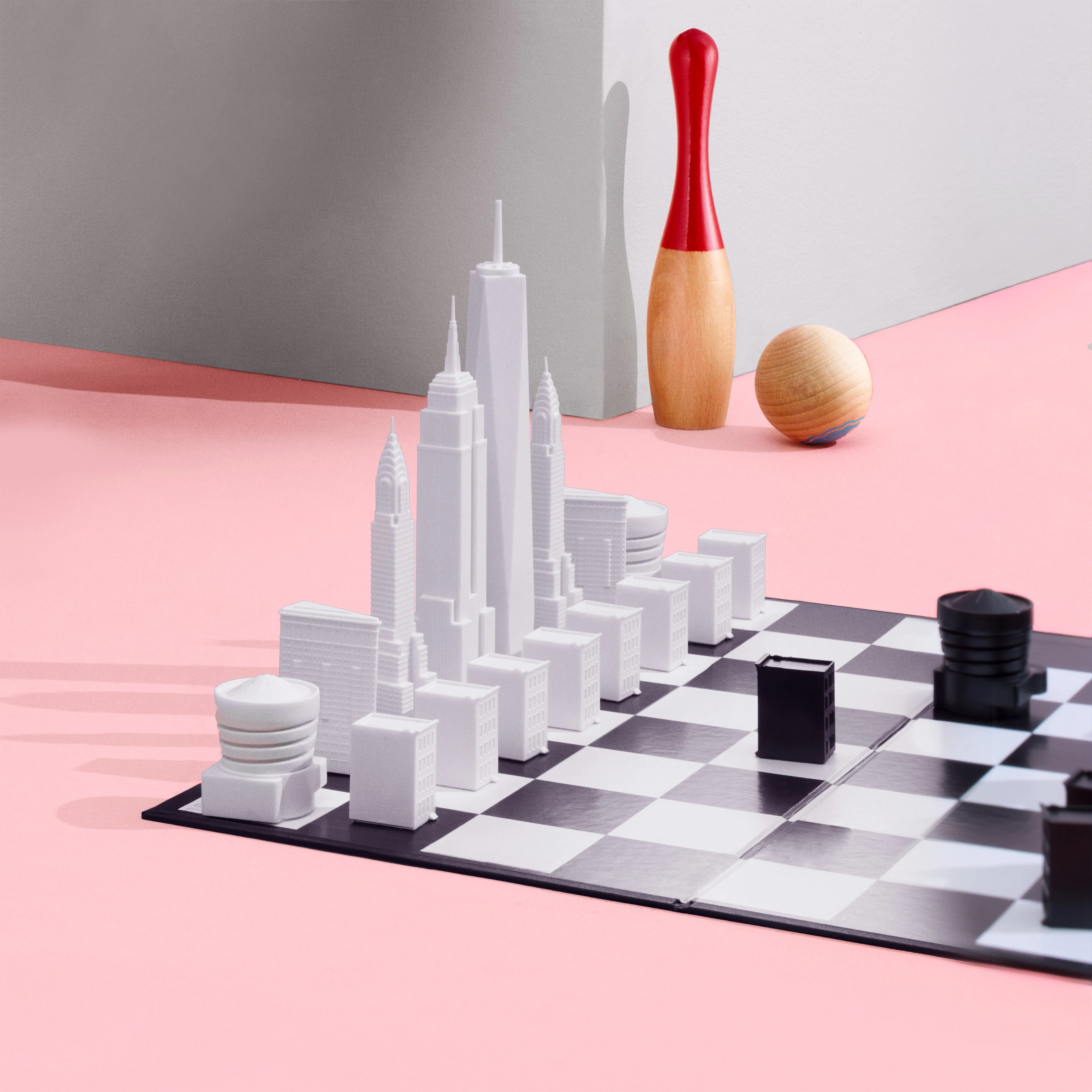 NYC Skyline Chess Set - Image 2