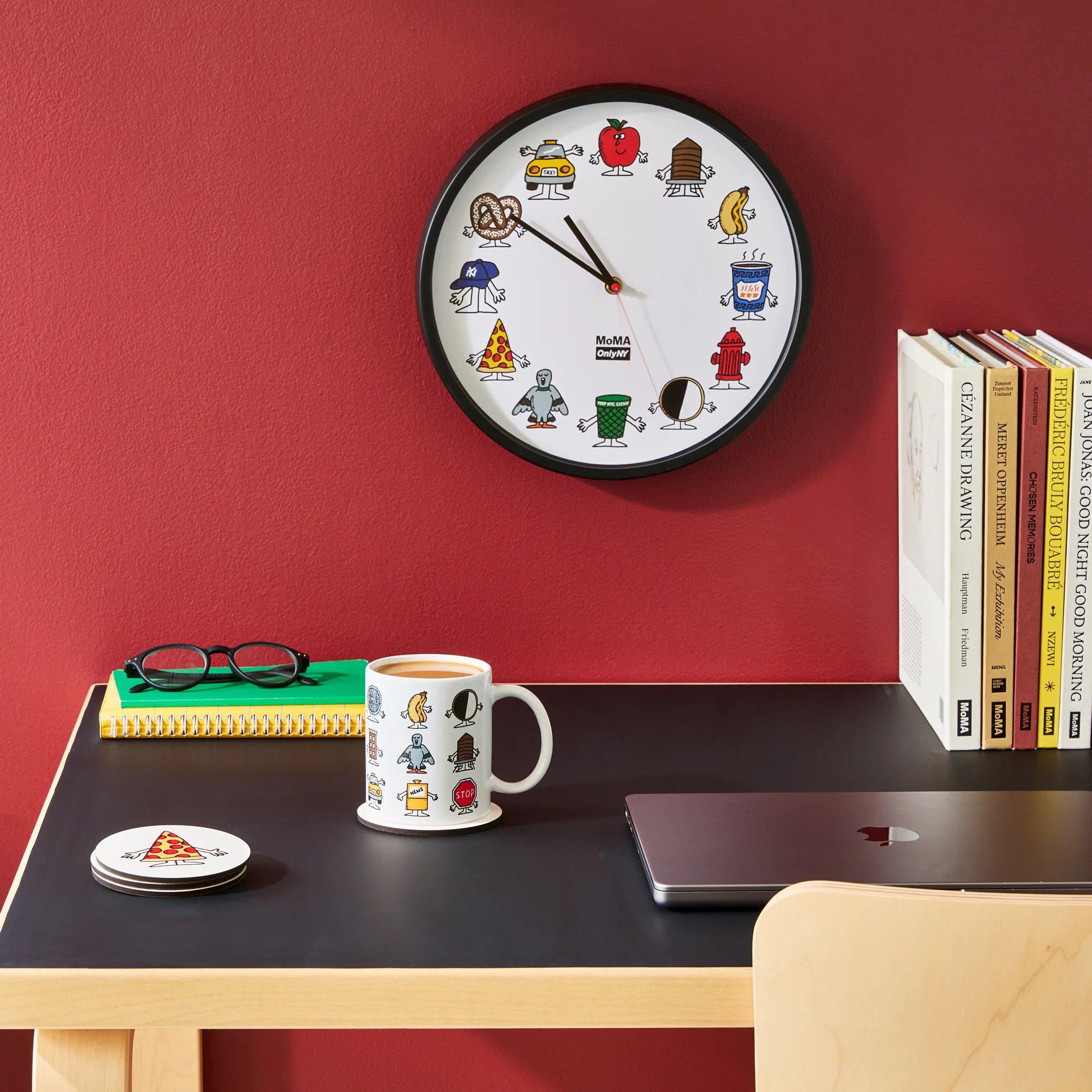 Only NY for MoMA Community of New York Wall Clock - Image 2