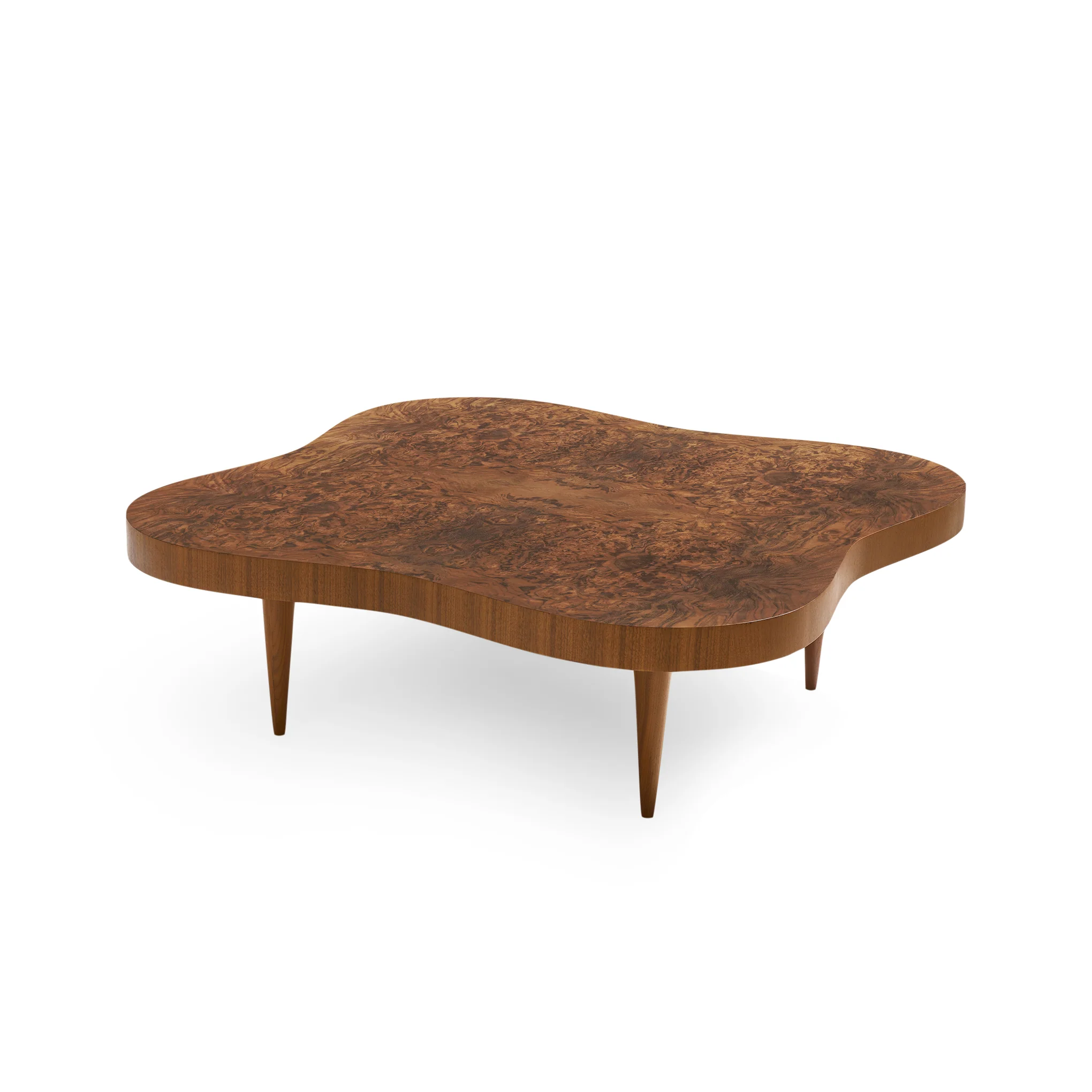 Paldao Coffee Table from Herman Miller - Walnut Burl - Image 3
