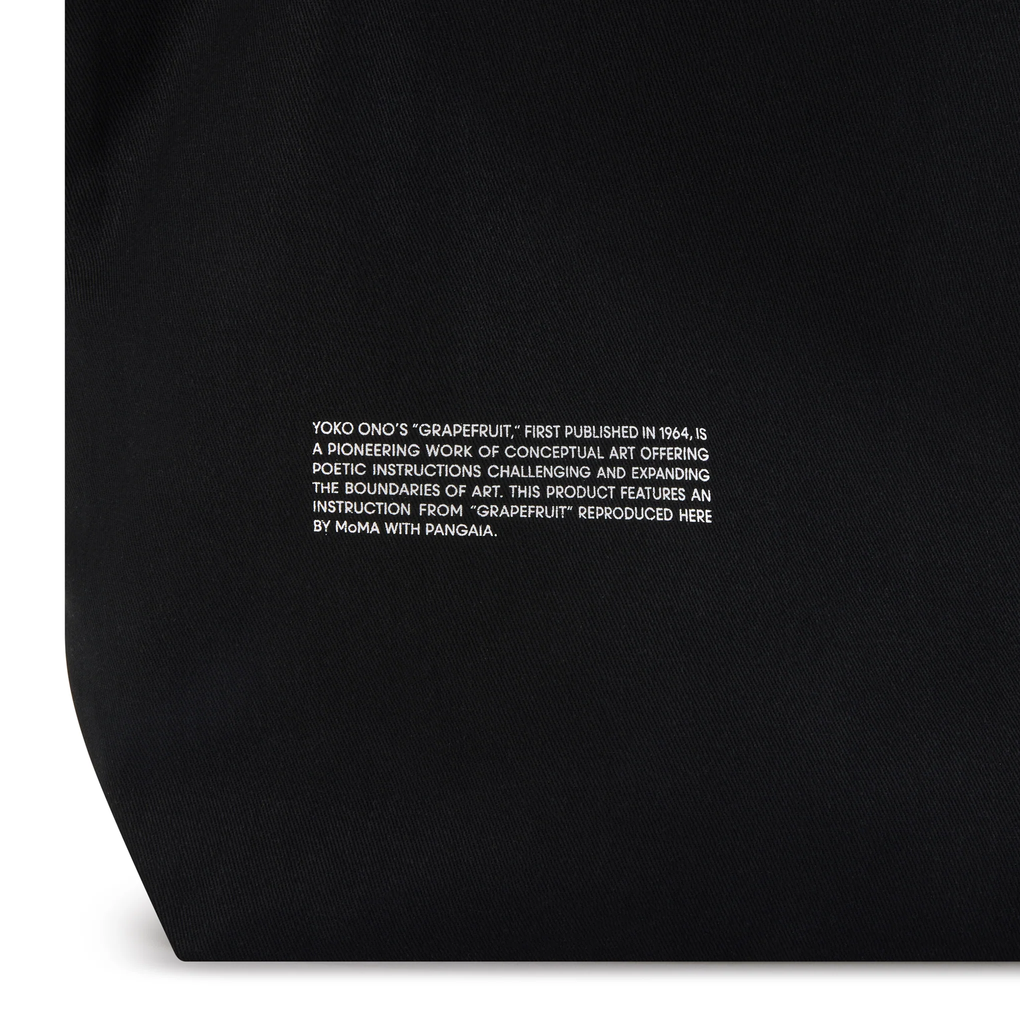 PANGAIA Yoko Ono Voice Piece for Soprano Tote Bag - Image 3