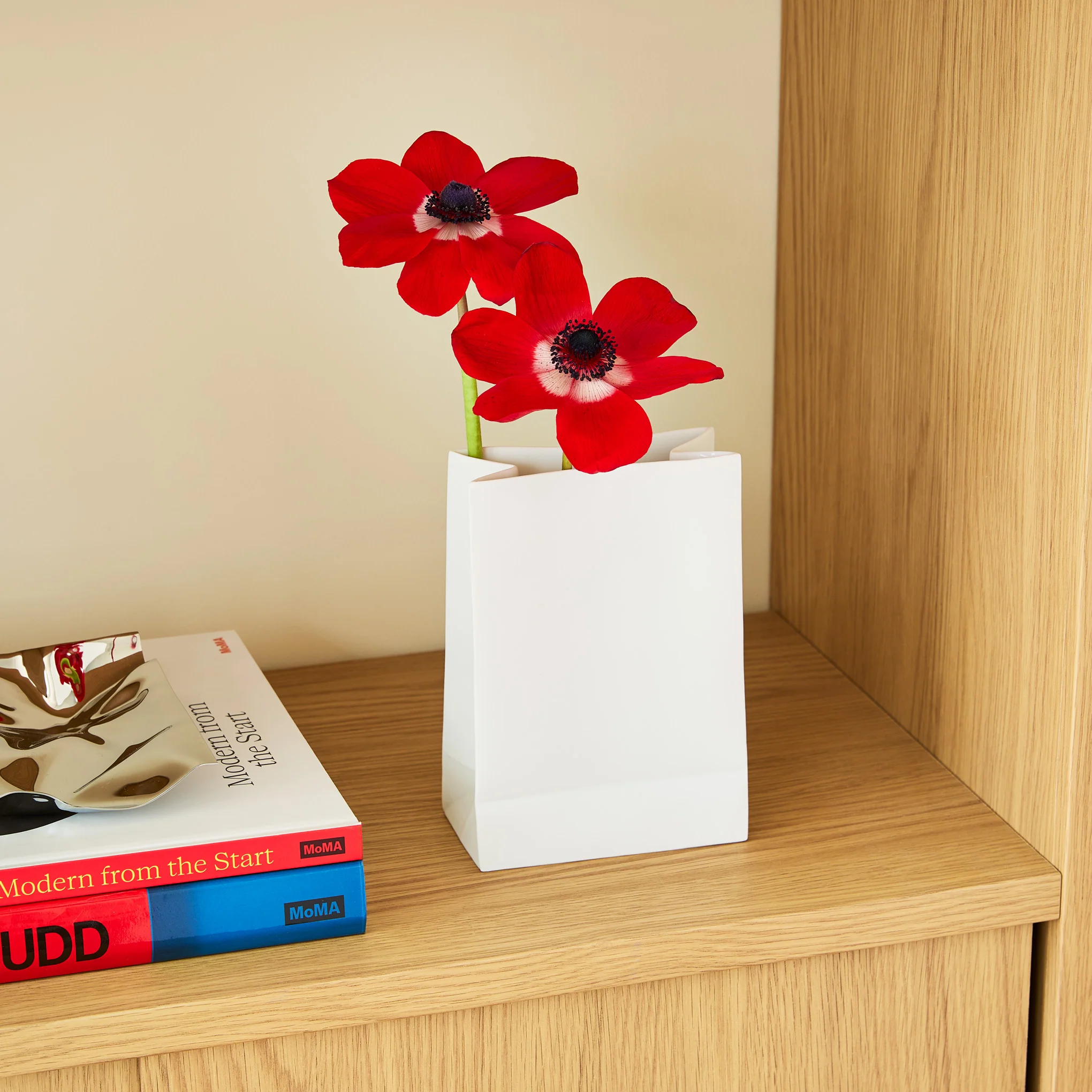 Paper Bag Porcelain Vase - Image 2