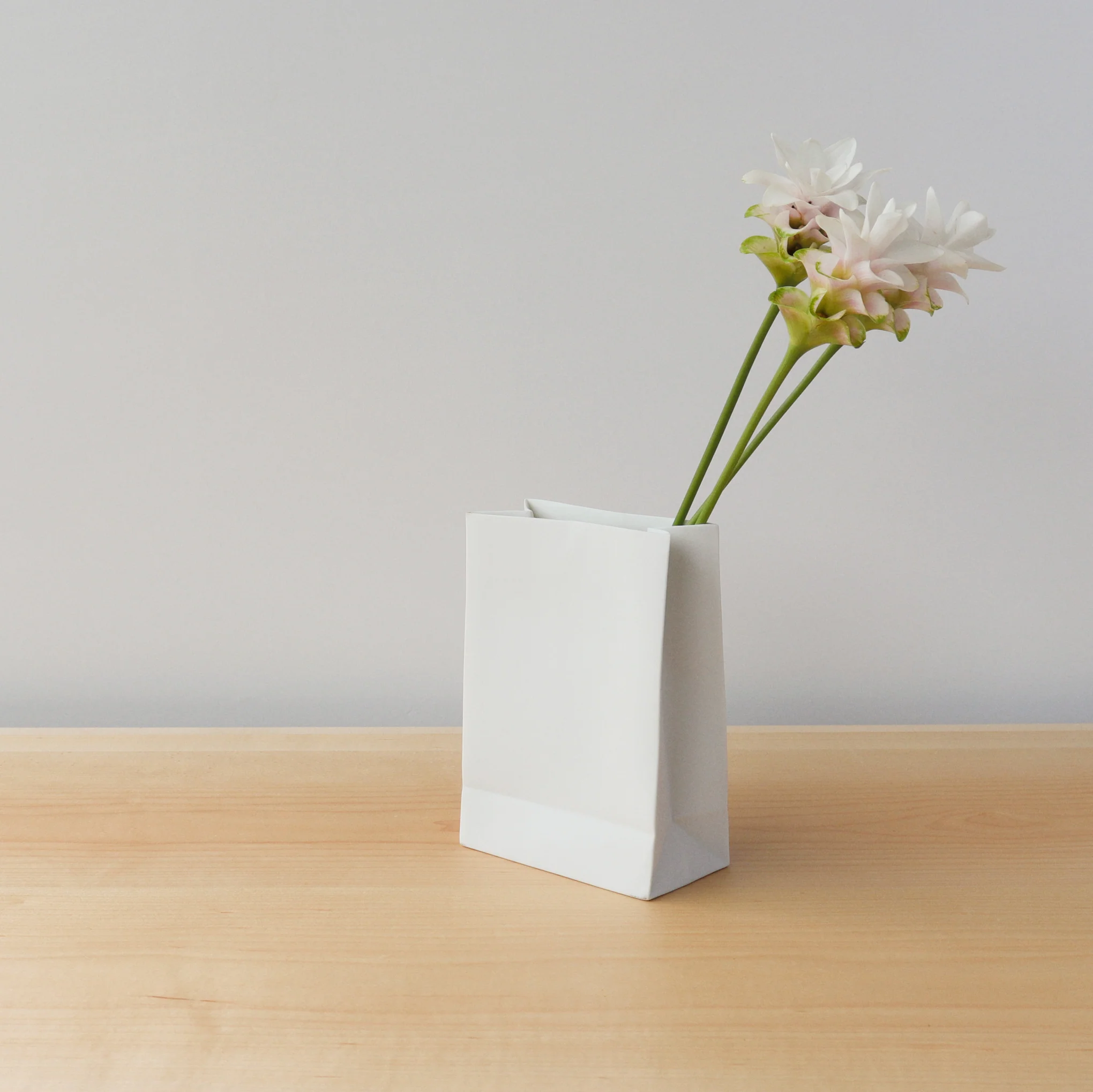 Paper Bag Porcelain Vase - Image 4