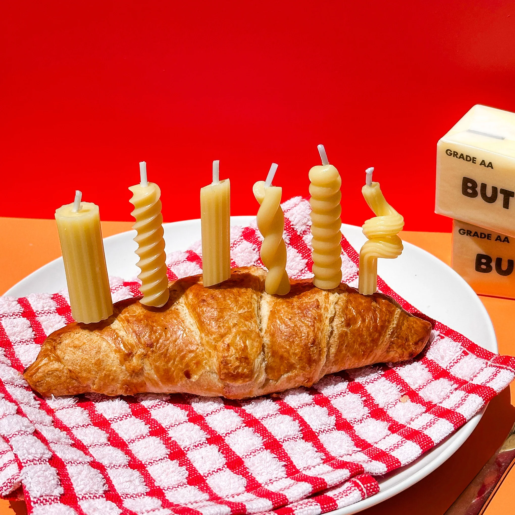 Pasta Party Candles - Set of 6 - Image 5