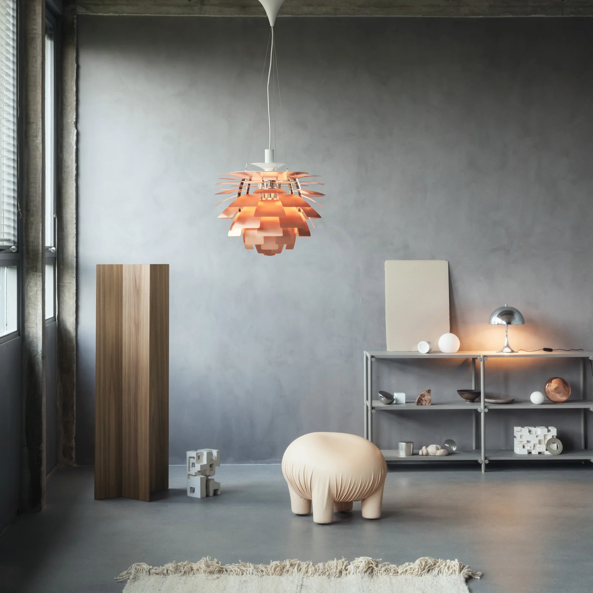 PH Artichoke Pendant Lamp - Brush Stainless Steel - Image 2