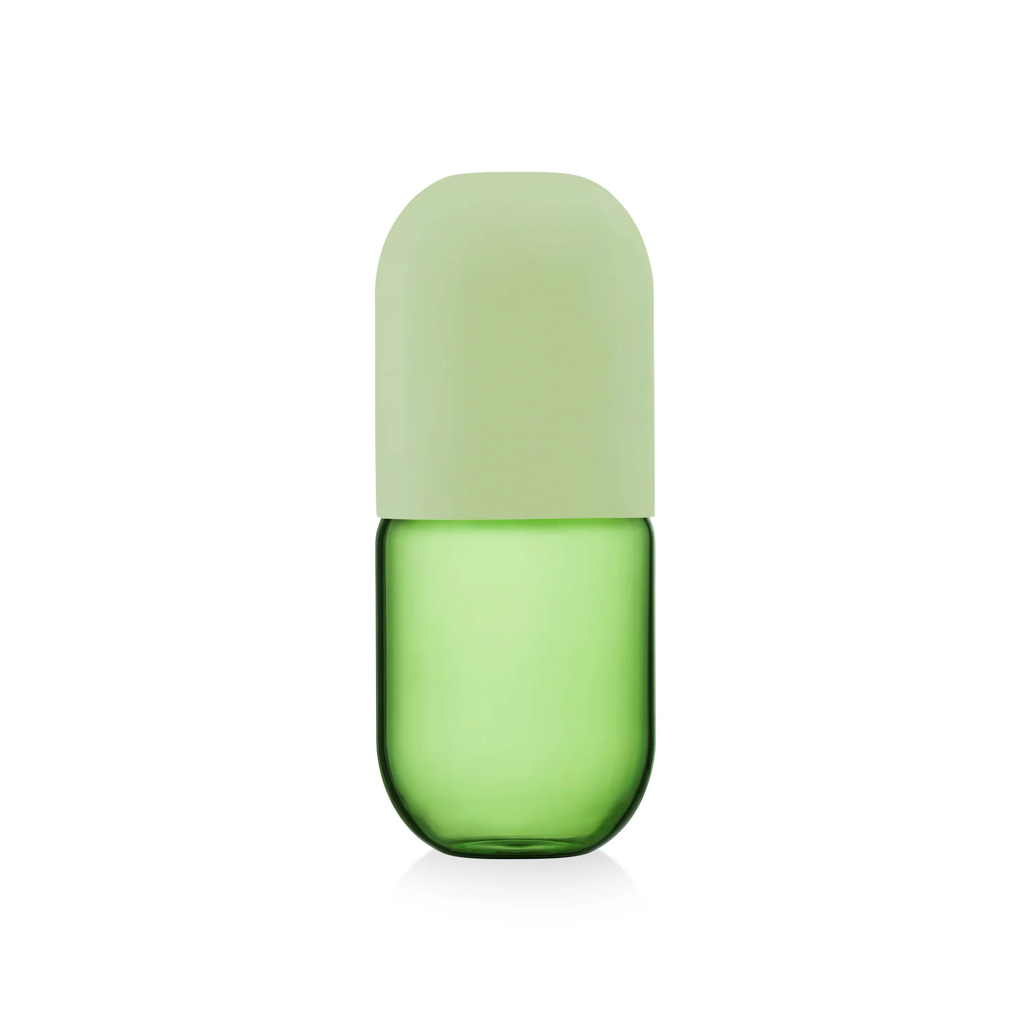 Pill Carafe & Glass - Avocado