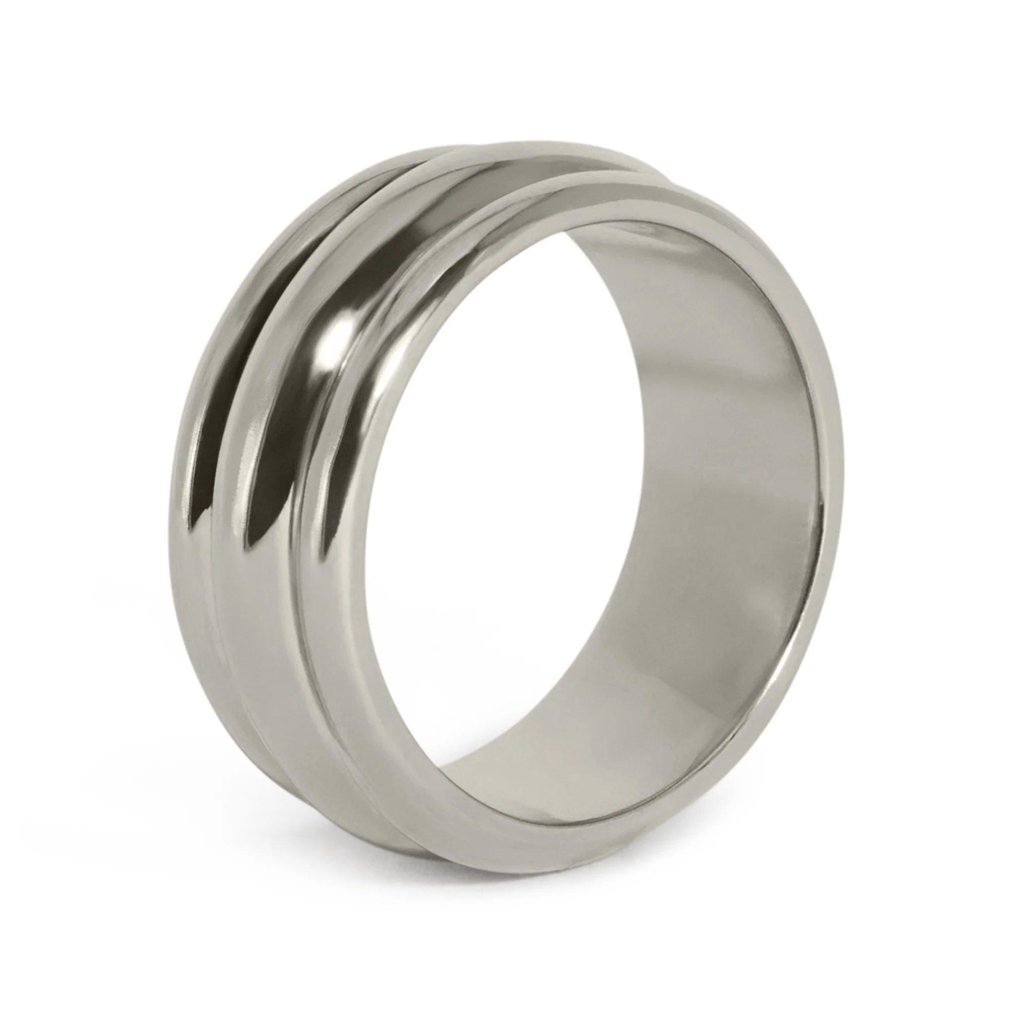 Pivot Ring III - 14k Yellow/ 14k White Gold - Image 3