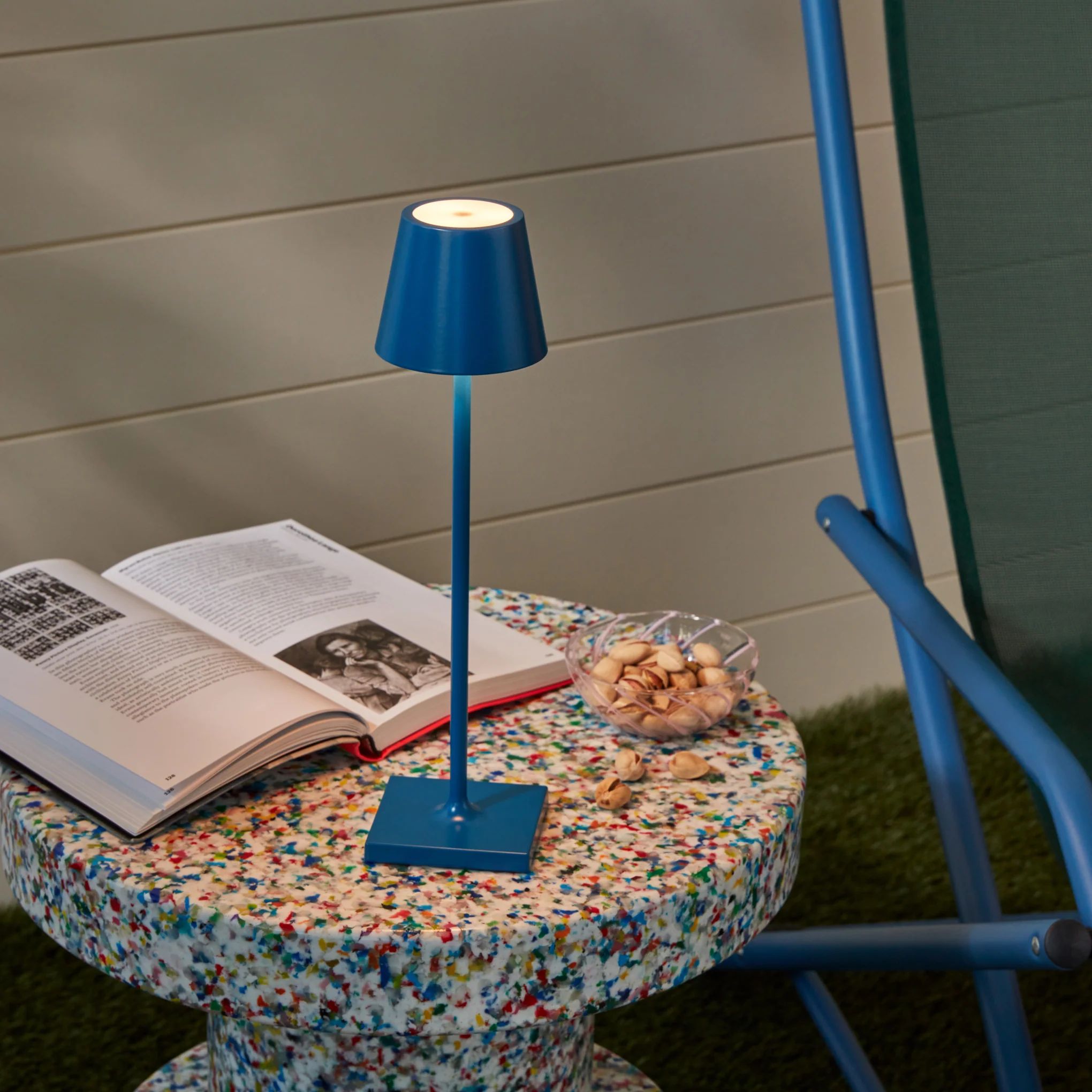 Poldina Micro Portable Lamp - Capri Blu - Image 7