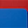 Primary Recycled Leather Passport Case - Blue/ Red - Image 4
