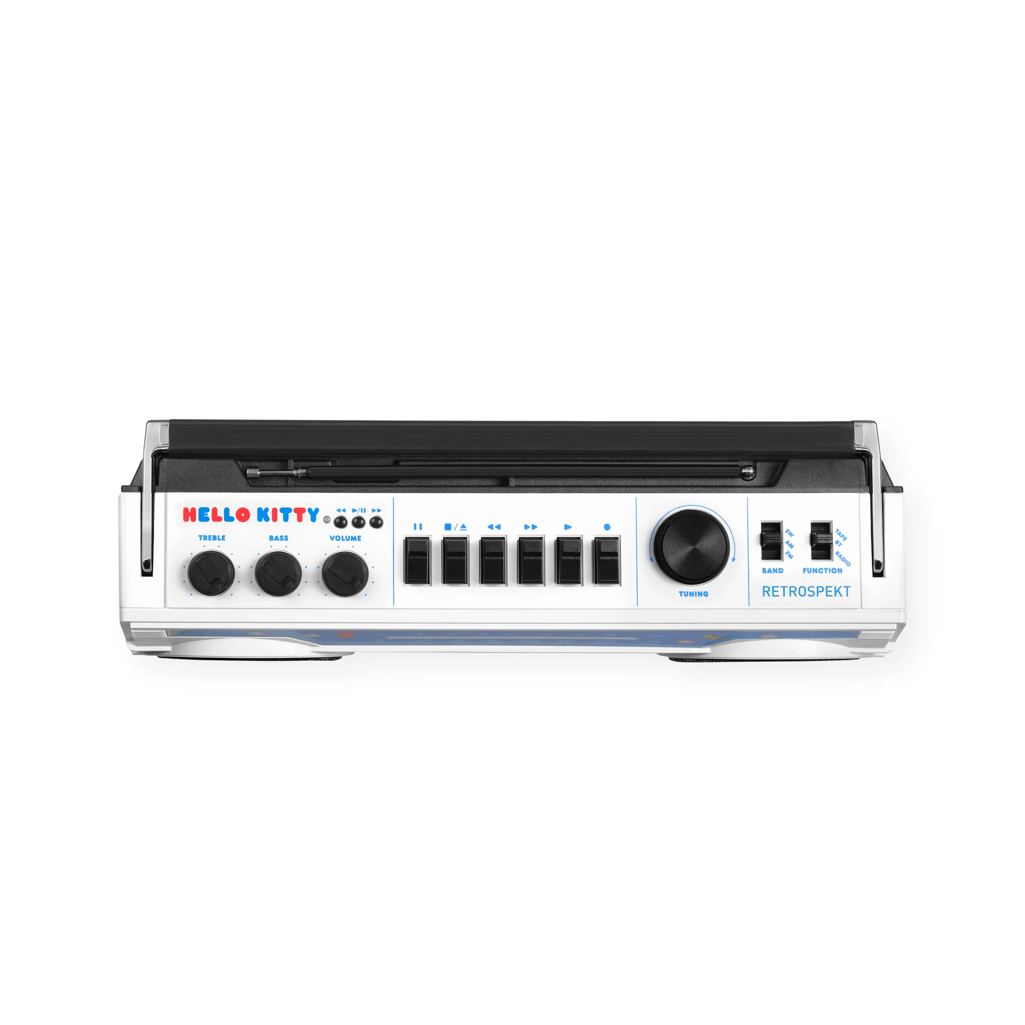 Retrospekt Hello Kitty BX-85 Bluetooth Cassette Player Boombox - Image 4