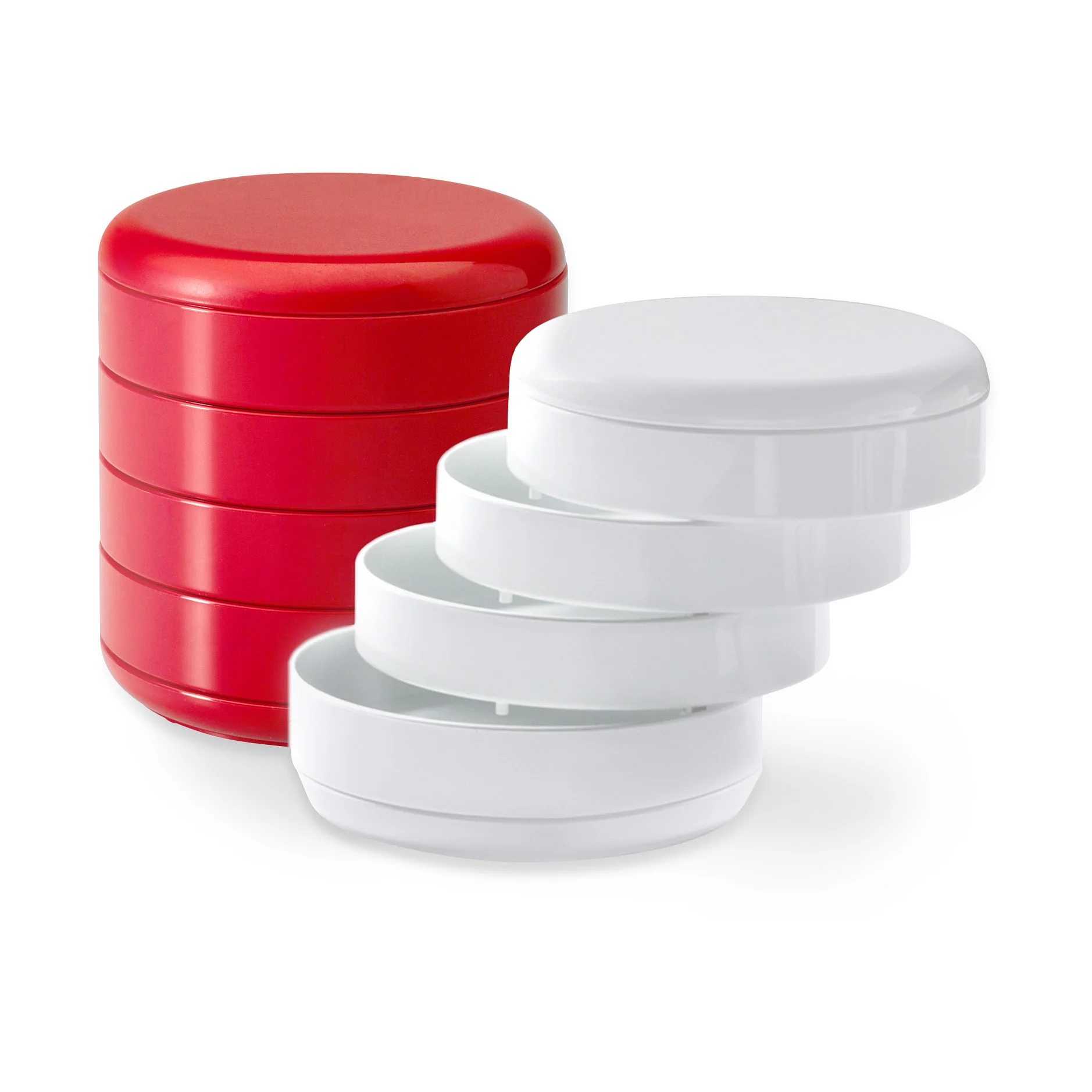 Rexite Multiplor Rotating Desk Organizer - White - Image 7