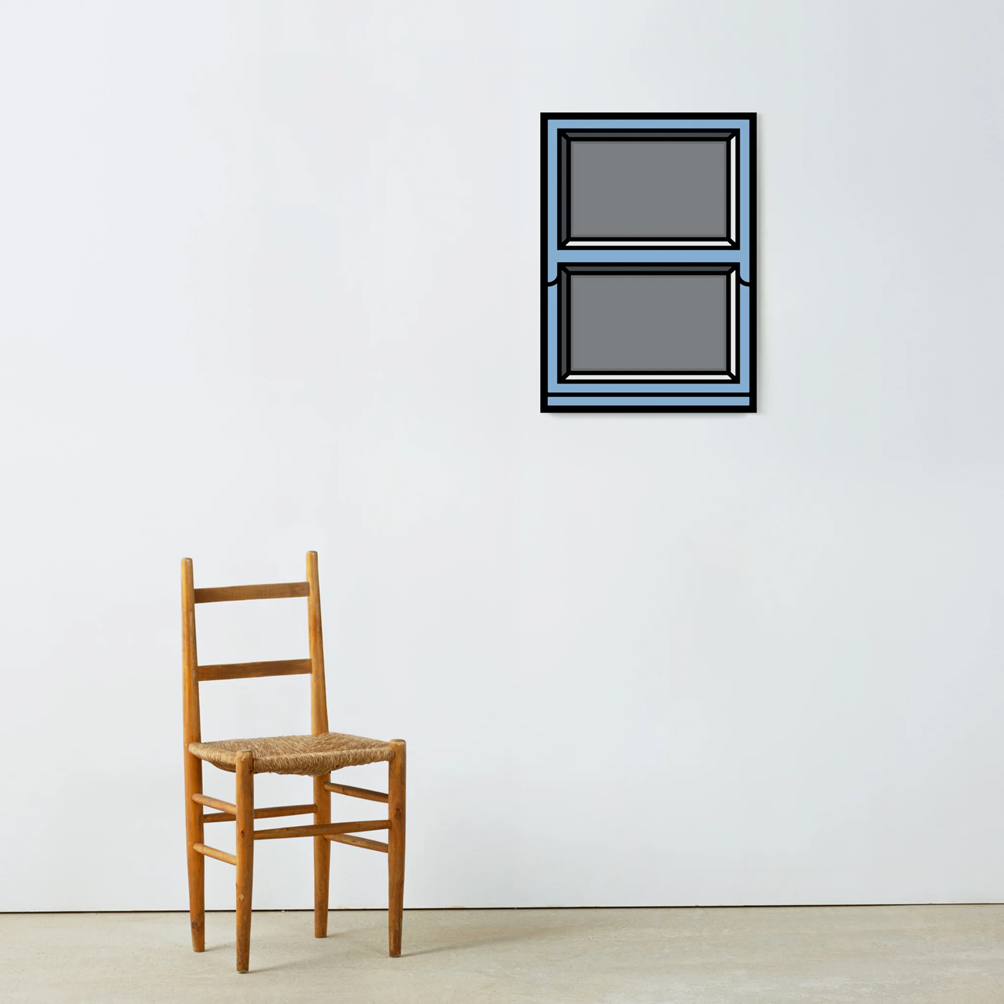 Richard Woods Window 03 Framed Print - Image 2